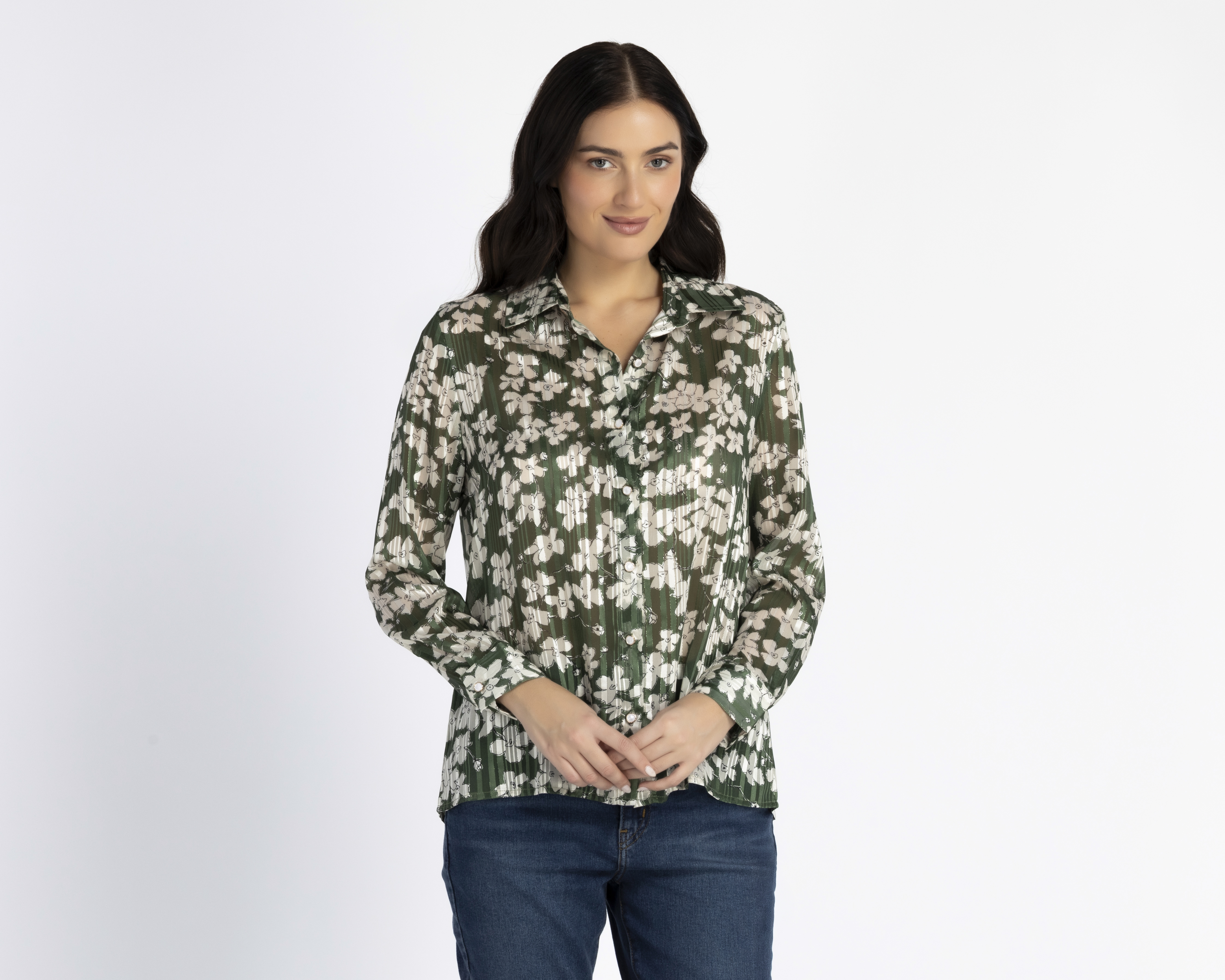 Blusa Manga Larga Lady Sun para Mujer