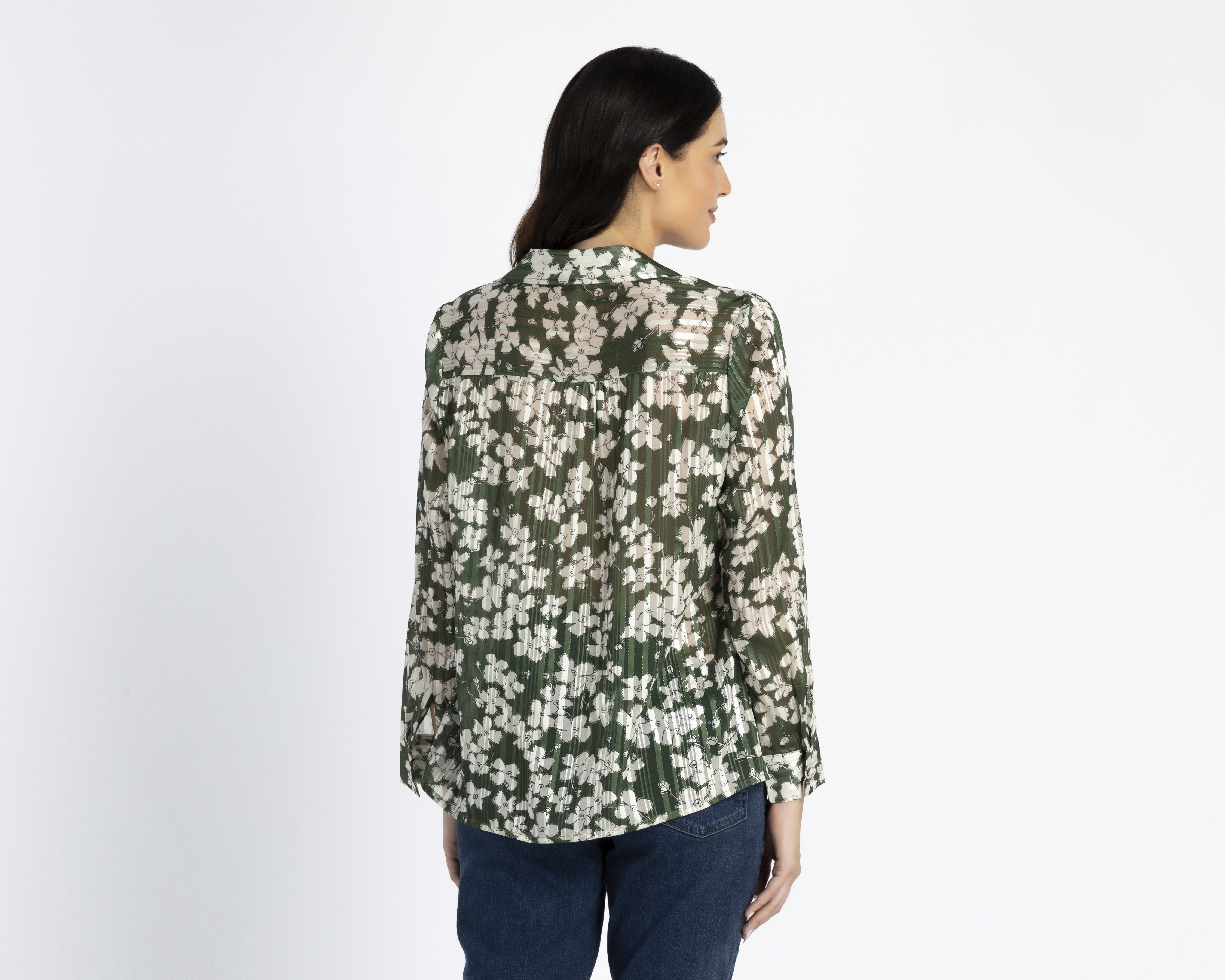 Foto 4 pulgar | Foto 3 | Blusa Manga Larga Lady Sun para Mujer