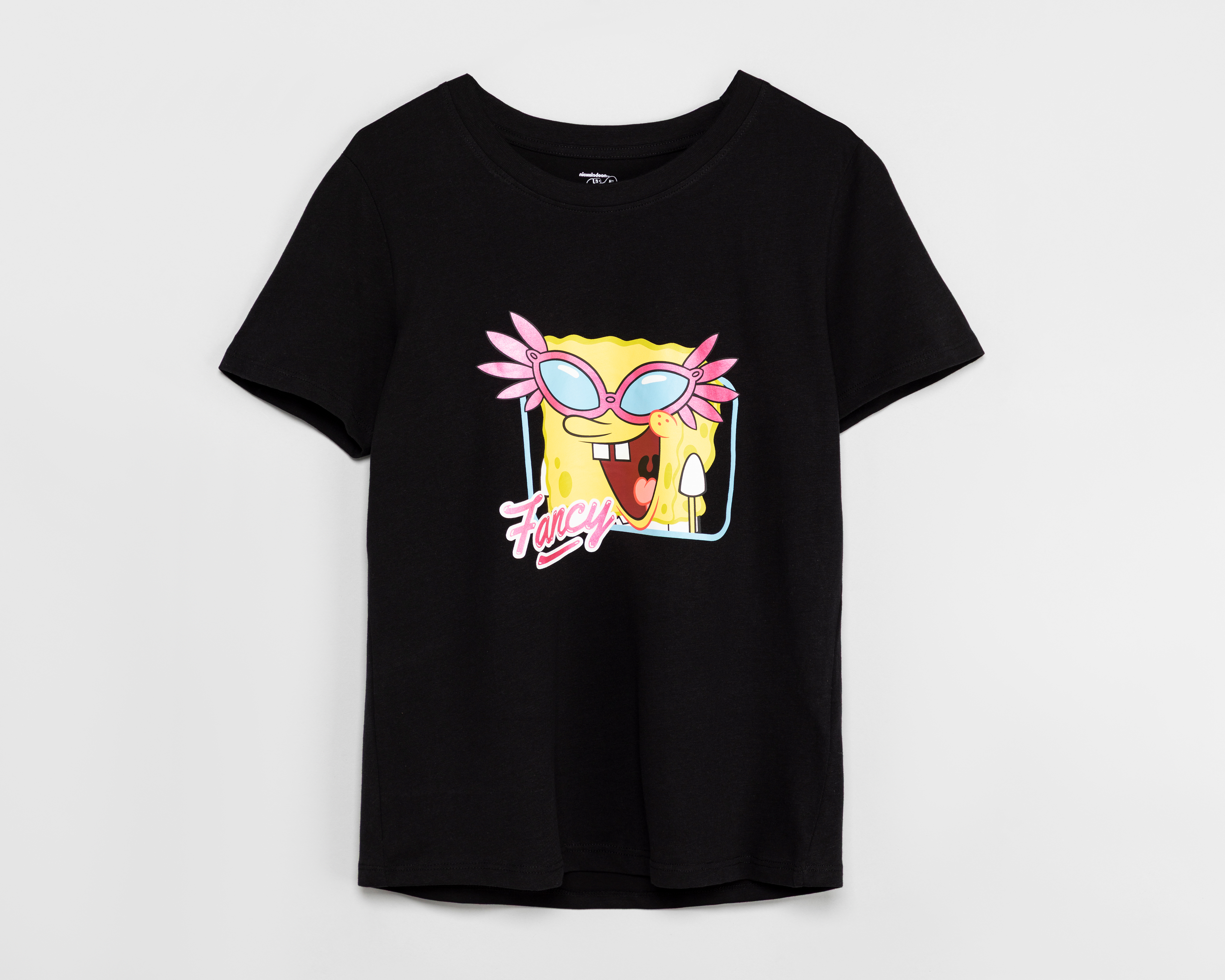 Playera Manga Corta Bob Esponja para Mujer