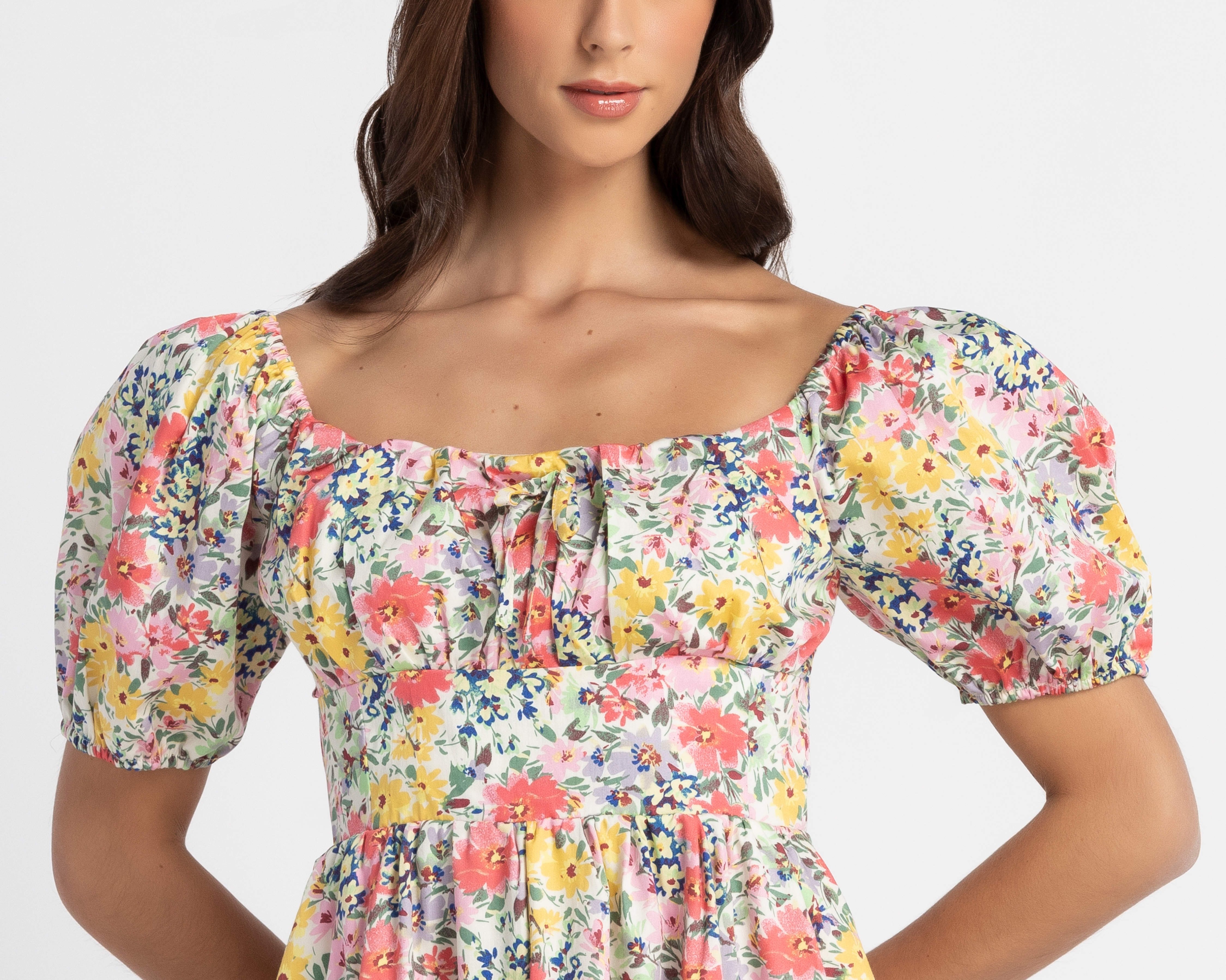 Foto 4 | Foto 4 | Vestido Casual 18 Forever Floreado Corto para Mujer