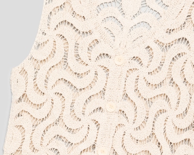 Foto 3 | Foto 3 | Chaleco con Corte Láser Strona para Mujer