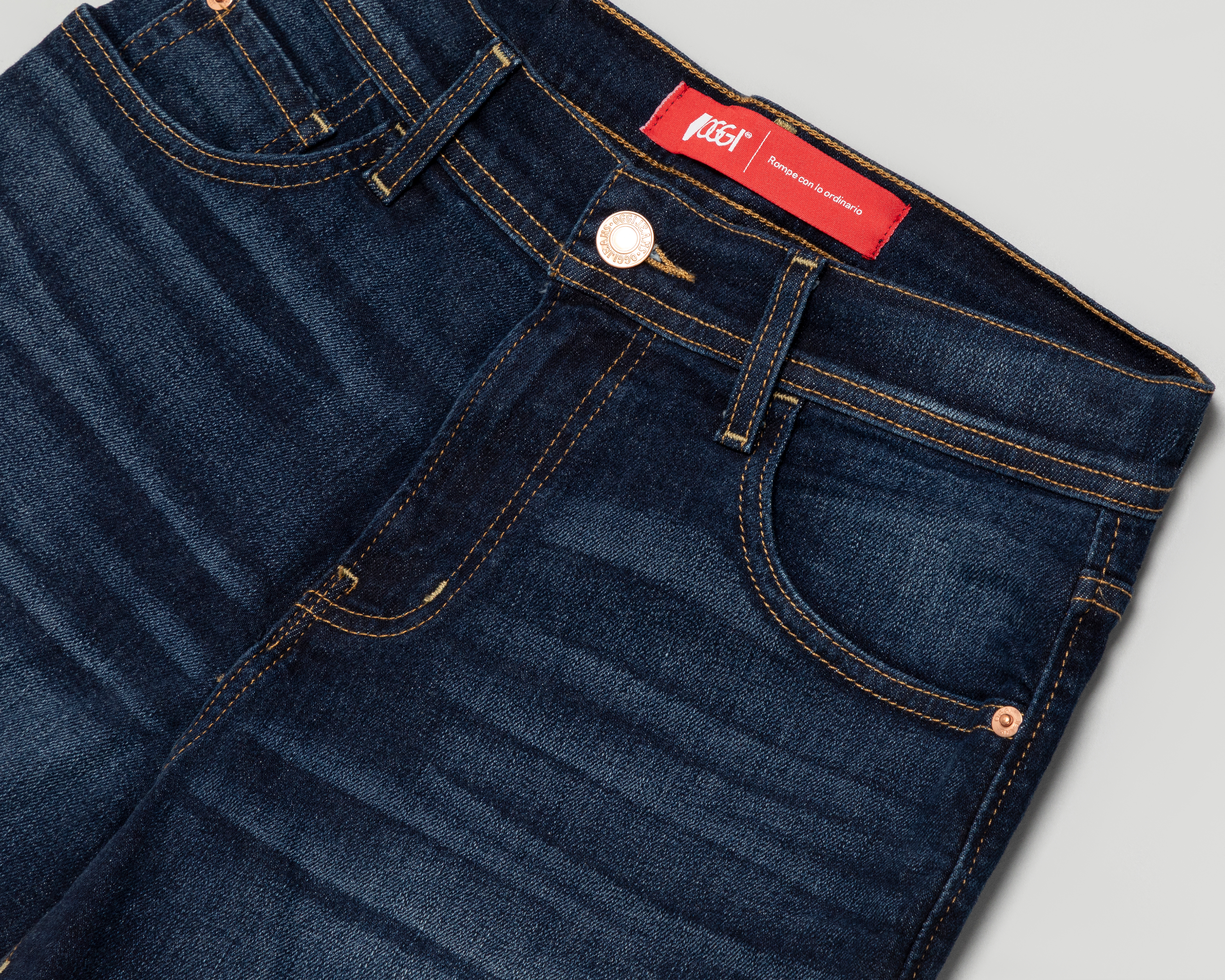 Foto 4 pulgar | Foto 3 | Short Oggi de Mezclilla para Mujer