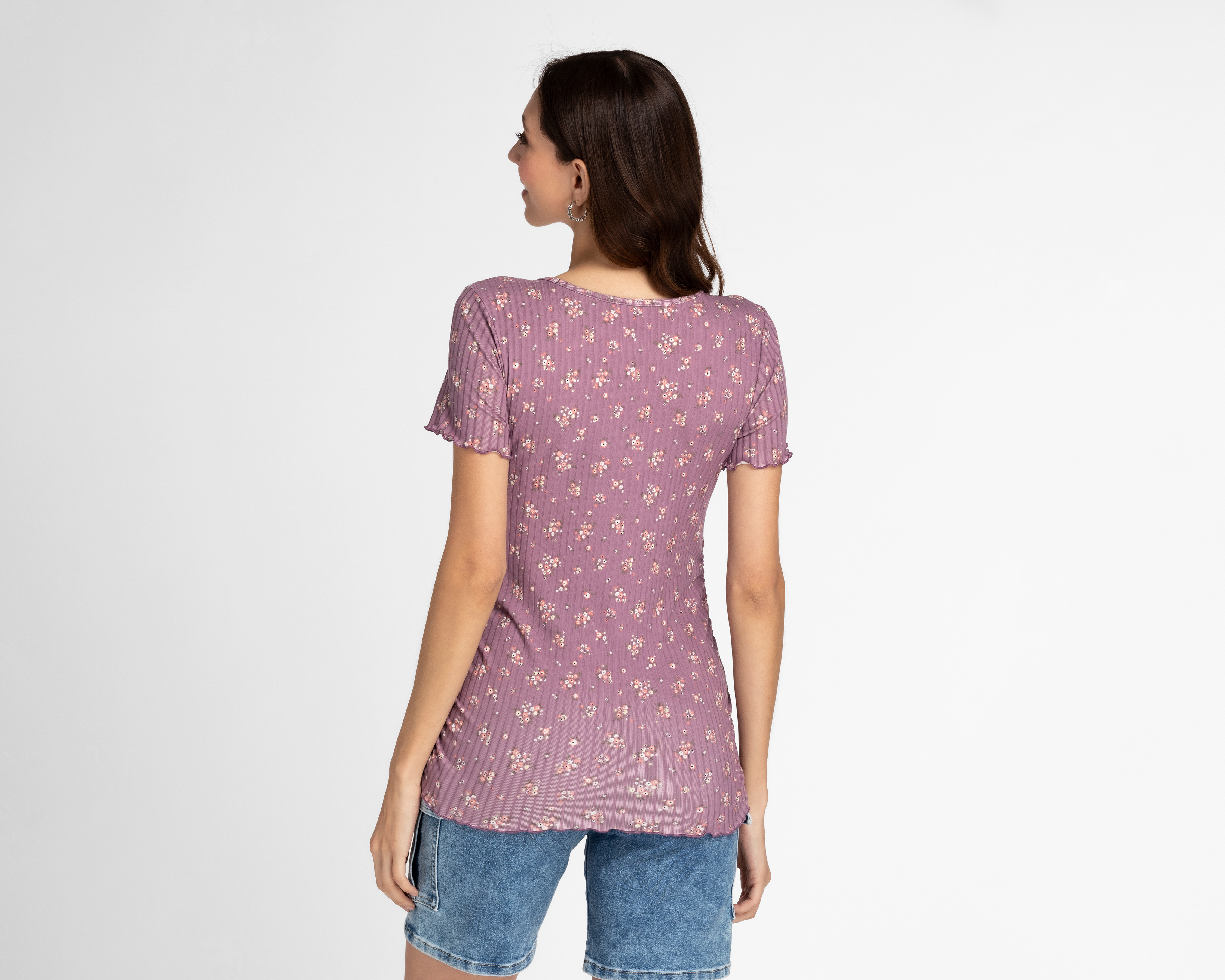 Foto 5 pulgar | Foto 4 | Playera de Maternidad Mamá Bella Manga Corta 2 Piezas