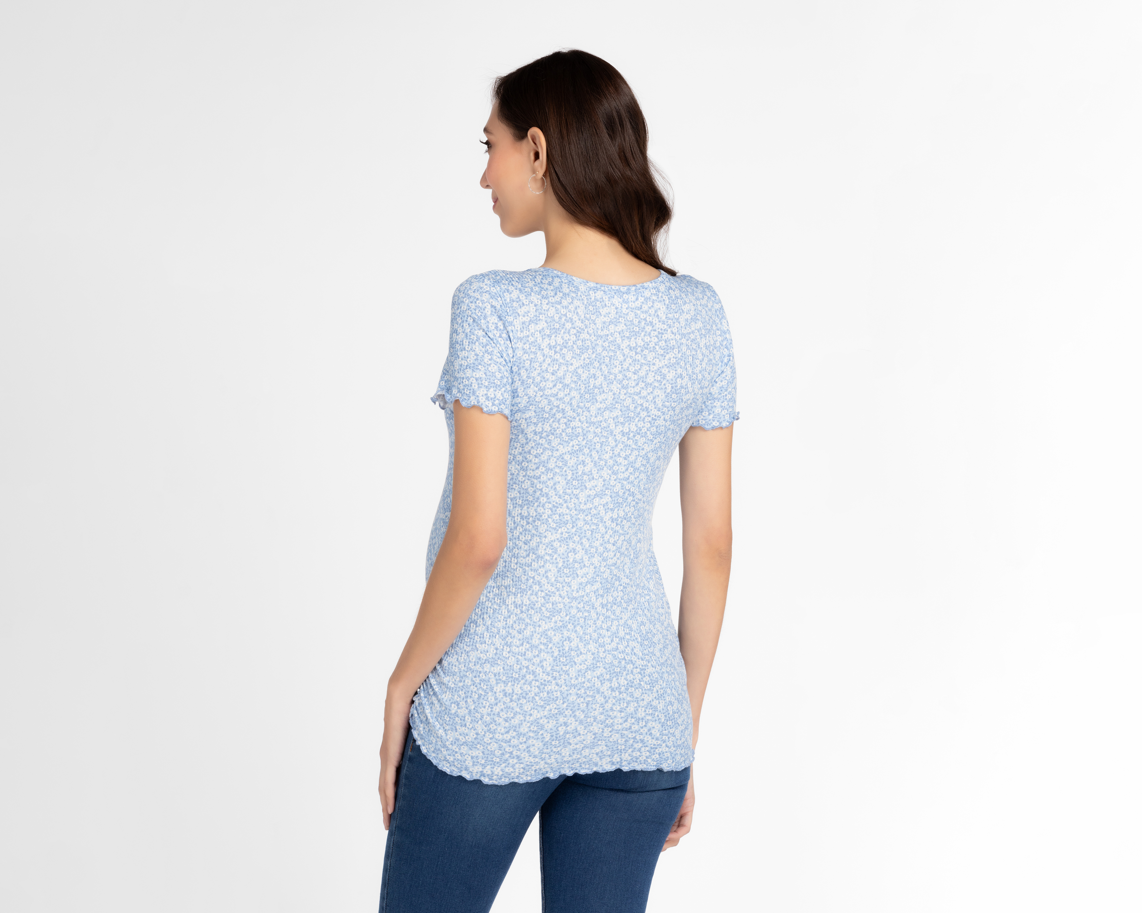 Foto 4 | Foto 4 | Playera de Maternidad Mamá Bella Manga Corta 2 Piezas