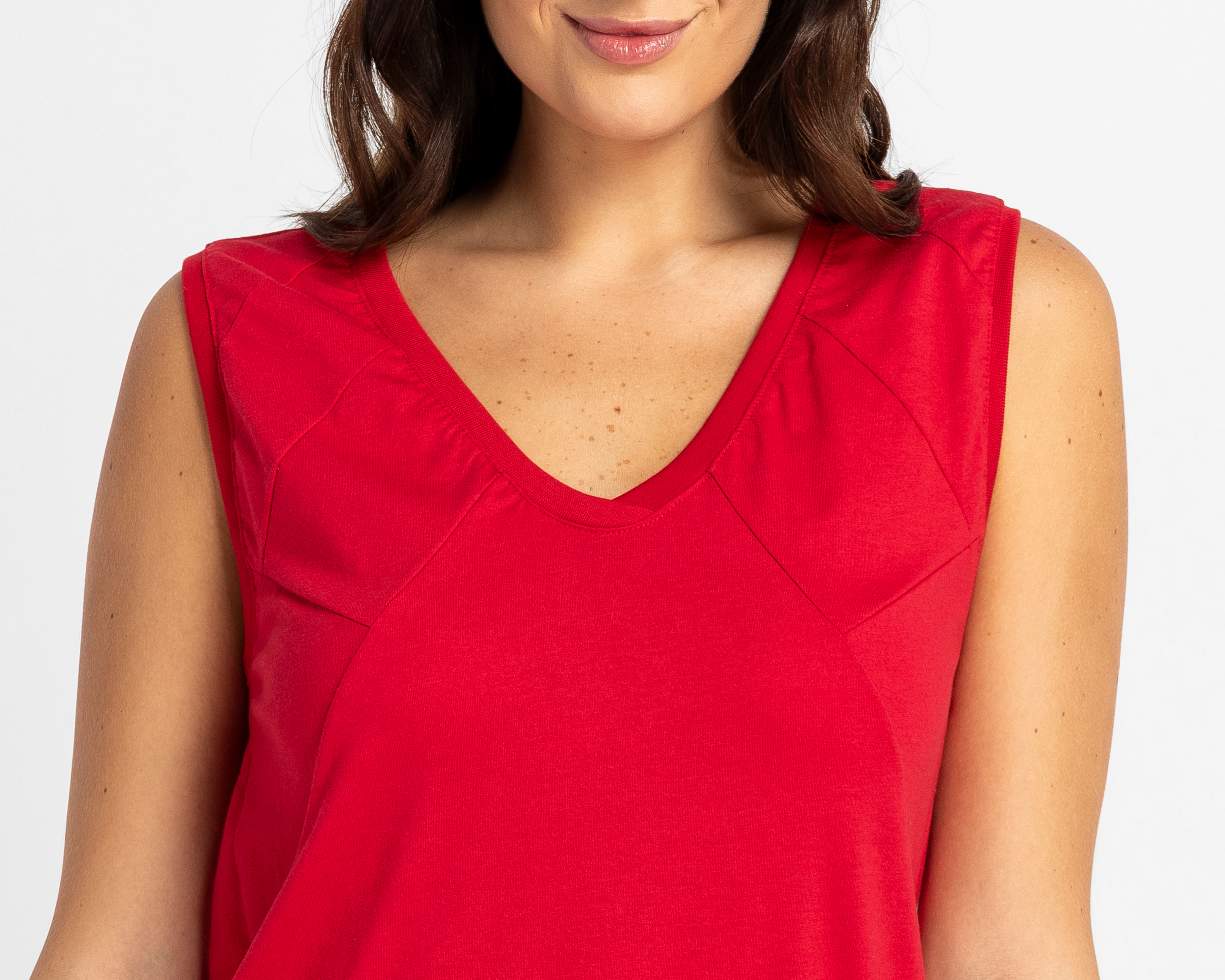 Foto 4 | Foto 4 | Playera sin Mangas Oggi para Mujer