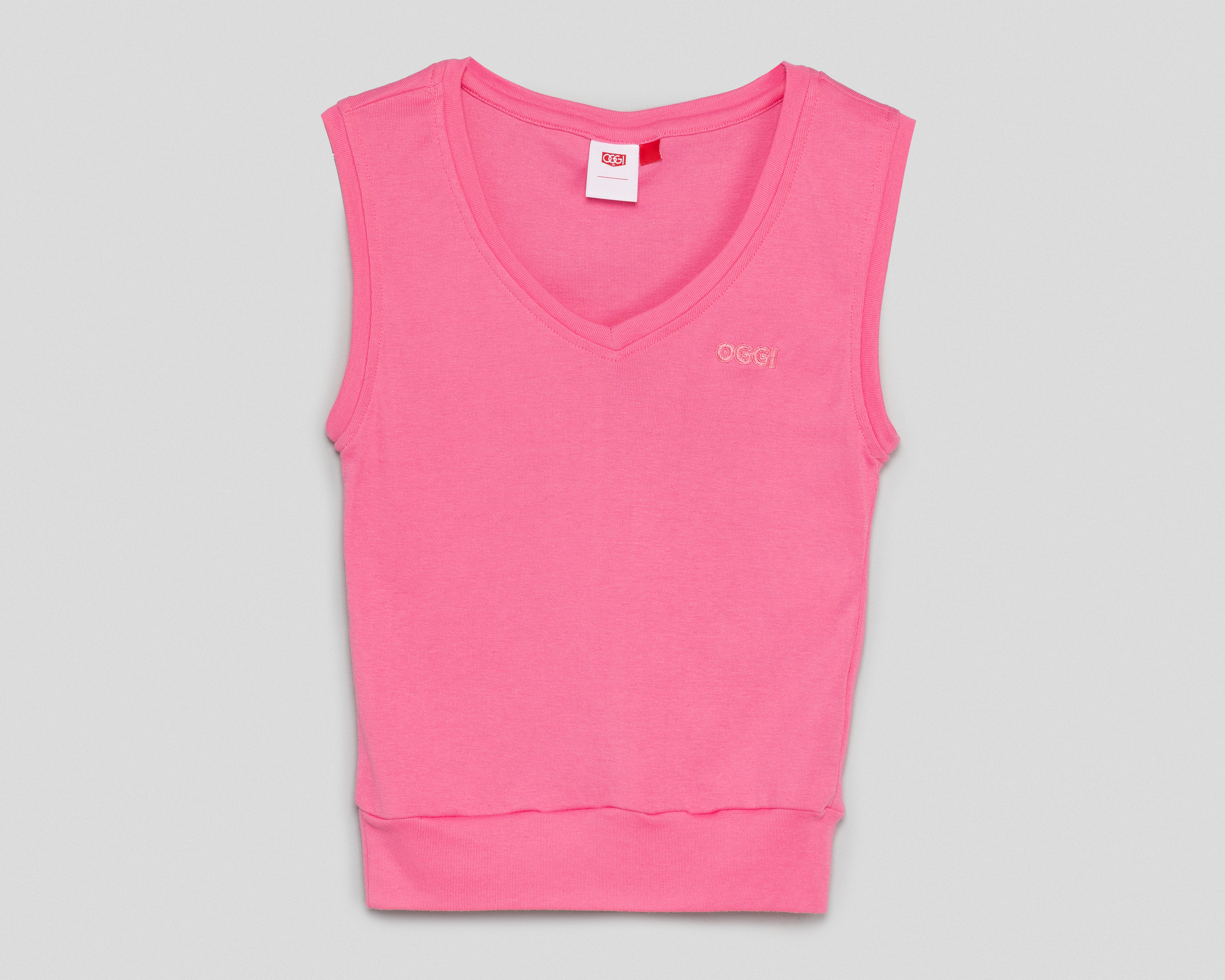 Foto 2 pulgar | Foto 1 | Playera sin Mangas Oggi para Mujer