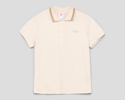 Foto 1 | Foto 1 | Playera Polo Oggi Crema para Mujer