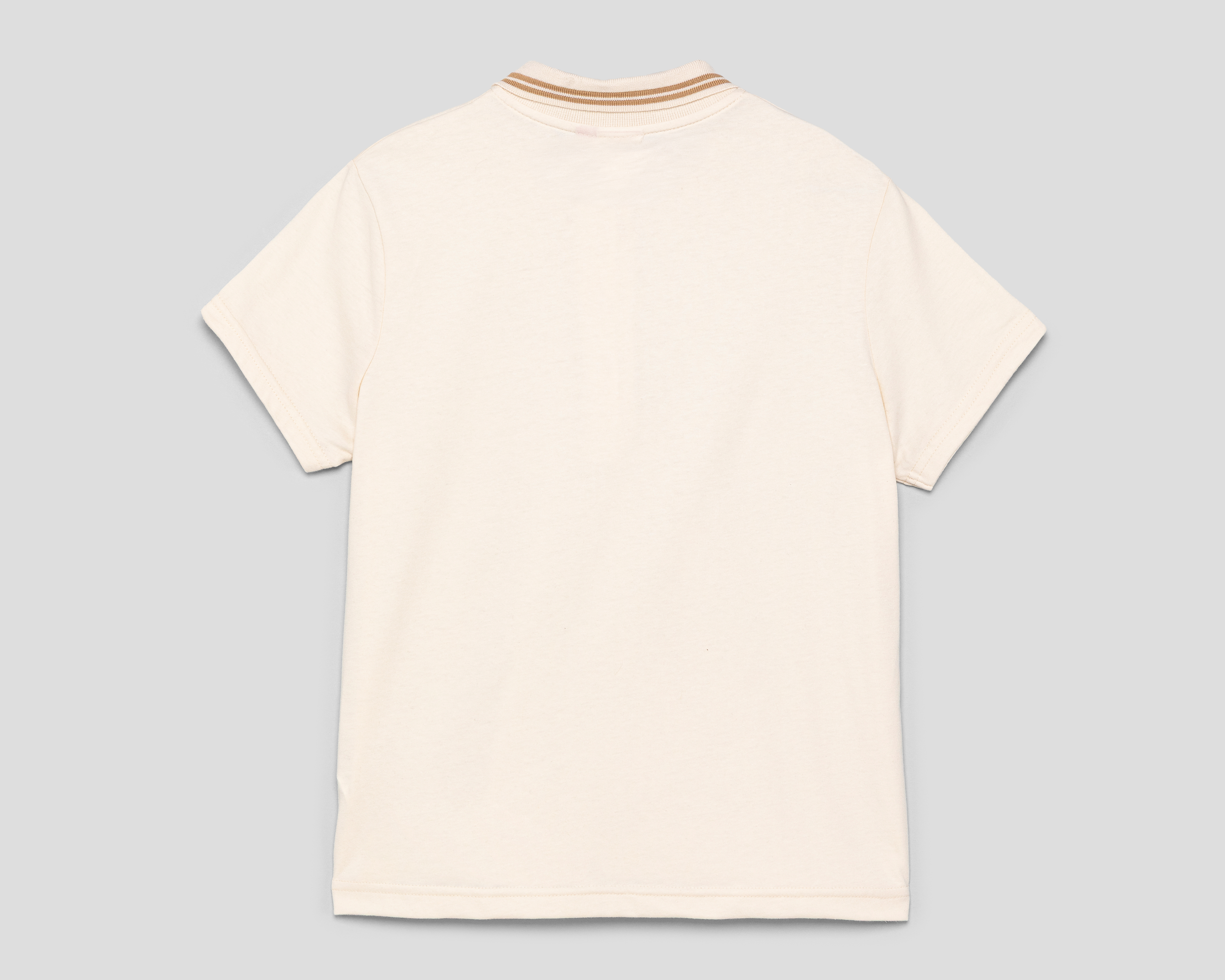 Foto 3 pulgar | Foto 2 | Playera Polo Oggi Crema para Mujer