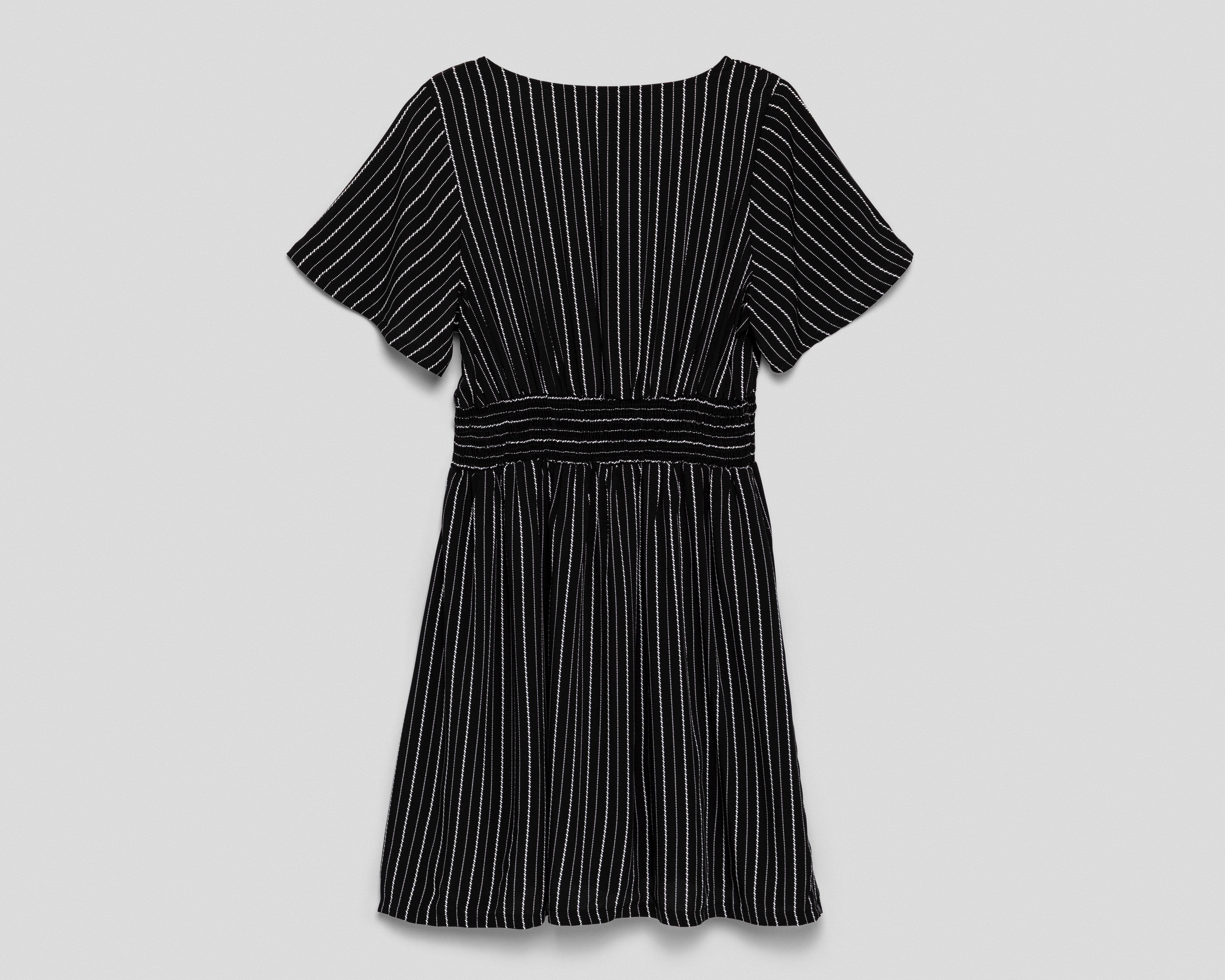 Foto 2 | Foto 2 | Vestido Casual Sahara Negro a Rayas