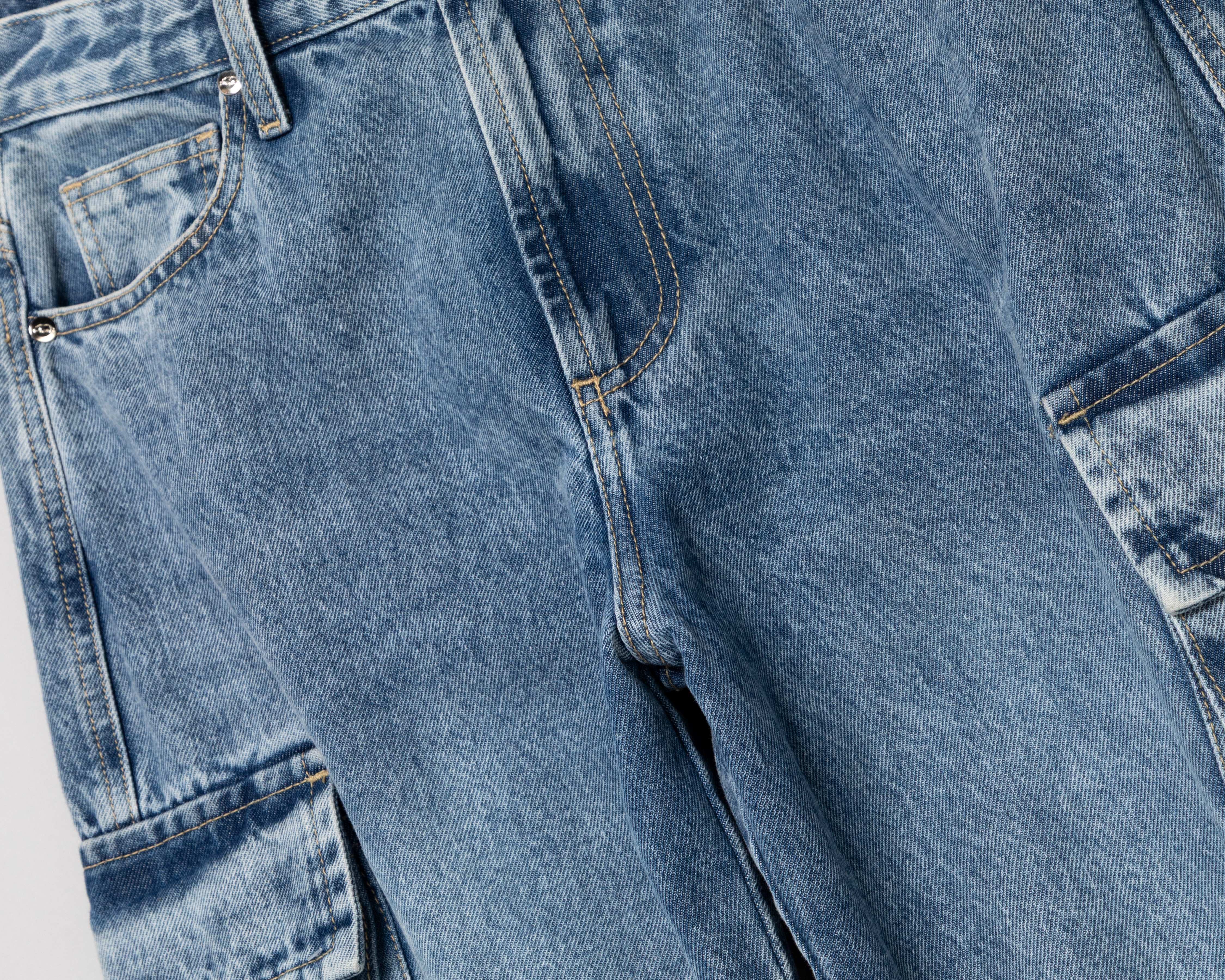 Foto 4 pulgar | Foto 3 | Pantalón Cargo Ecko Red Azul para Mujer