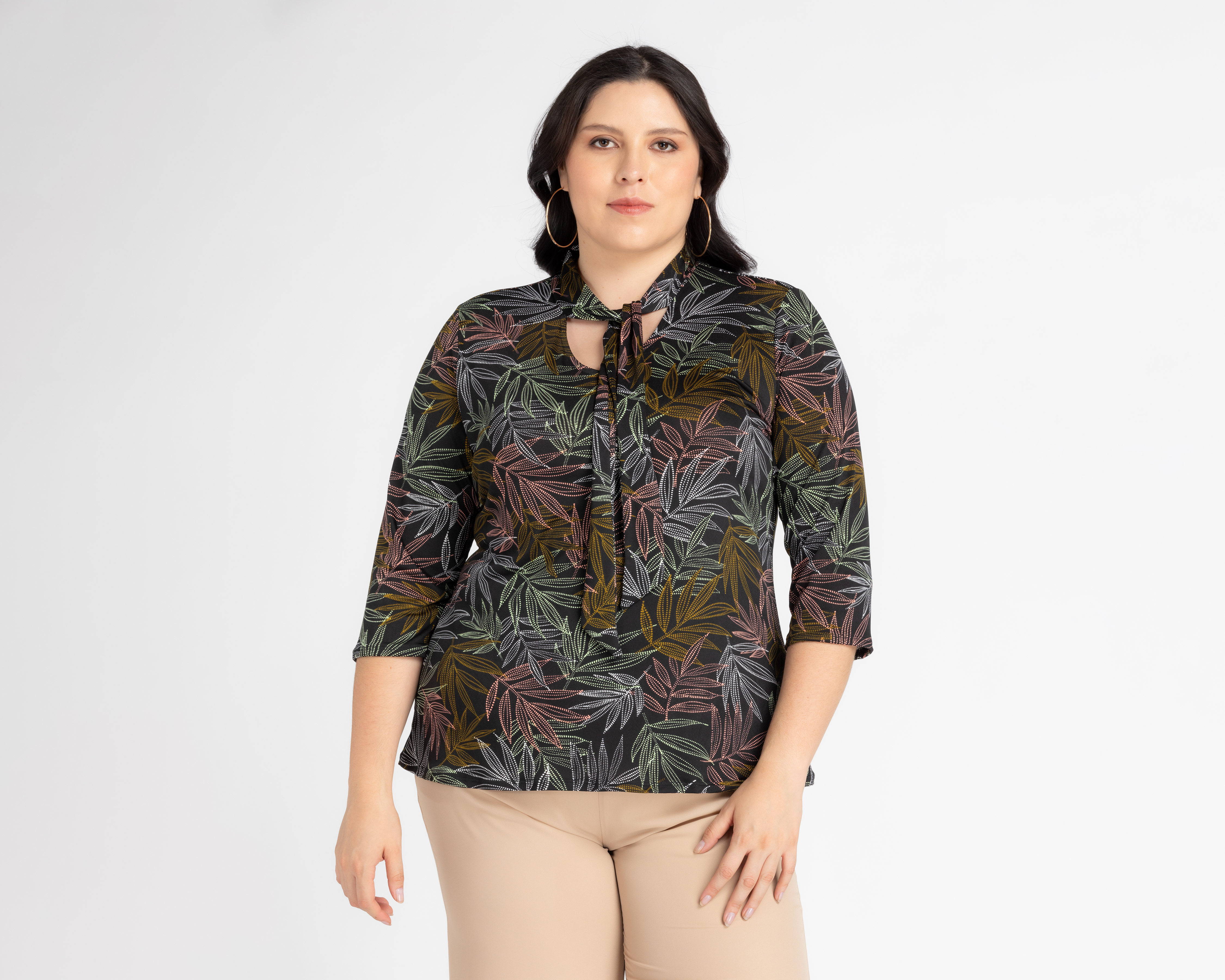 Foto 1 | Foto 1 | Blusa Lady Sun Manga 3/4 Floral