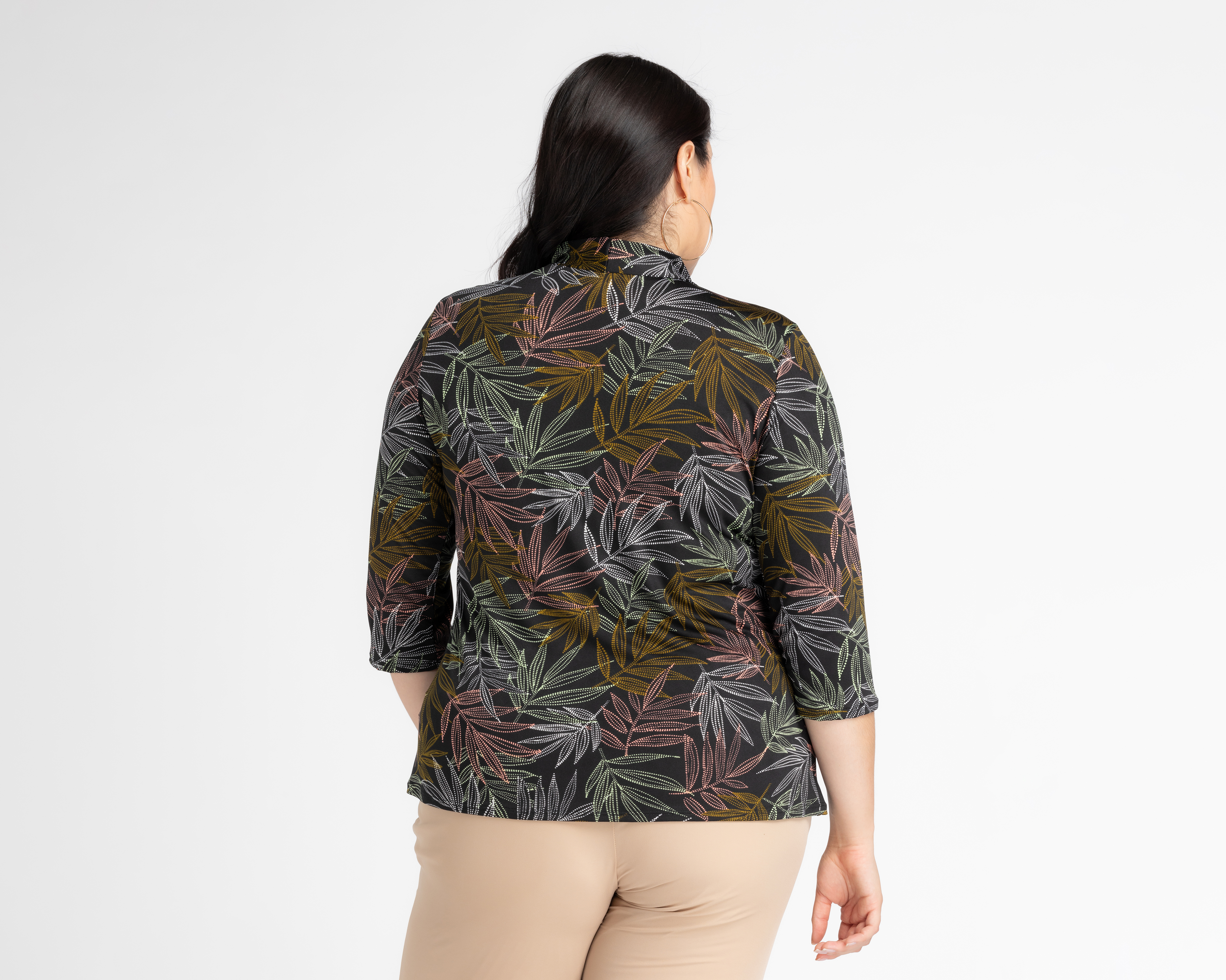 Foto 3 | Foto 3 | Blusa Lady Sun Manga 3/4 Floral