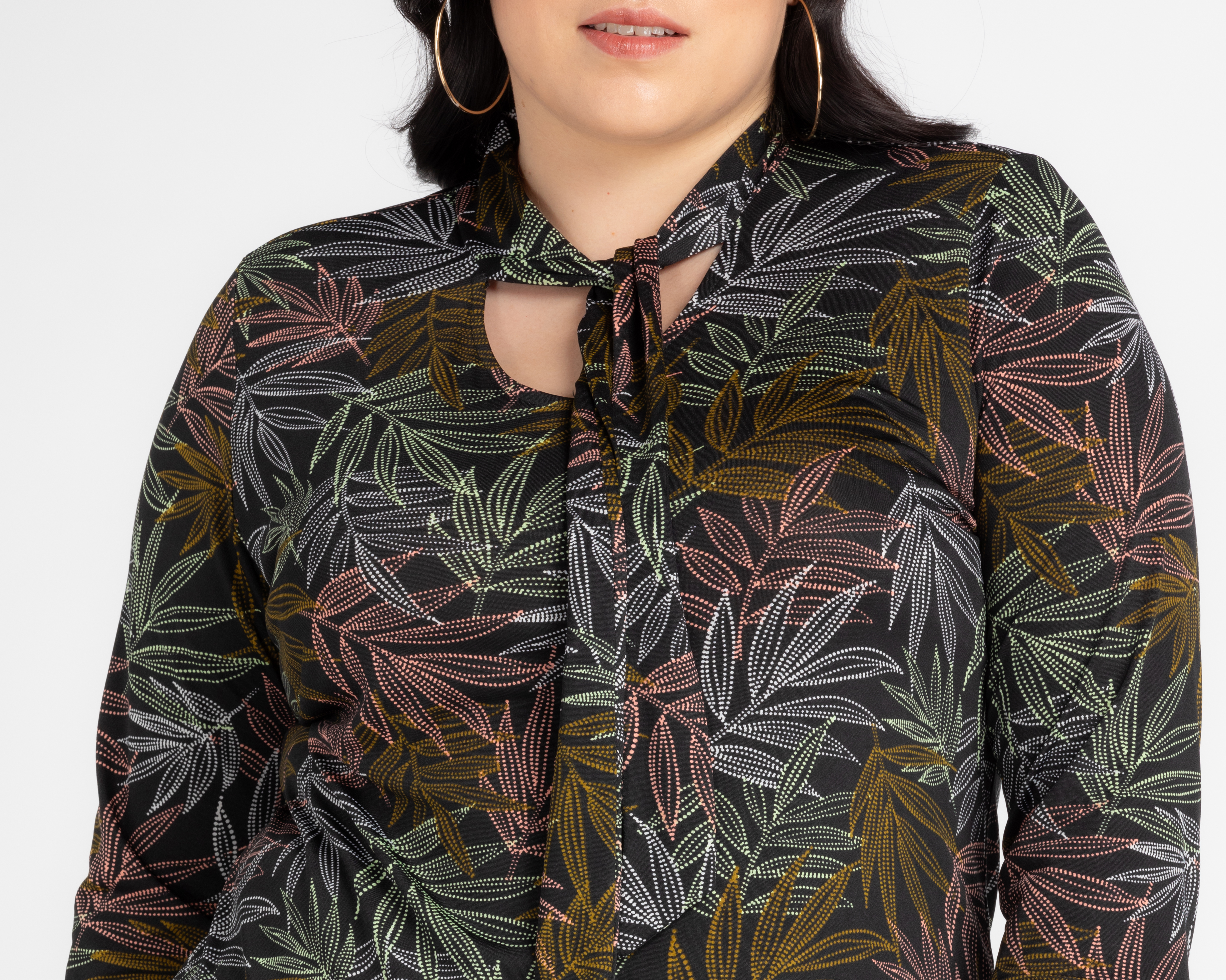 Foto 5 pulgar | Foto 4 | Blusa Lady Sun Manga 3/4 Floral