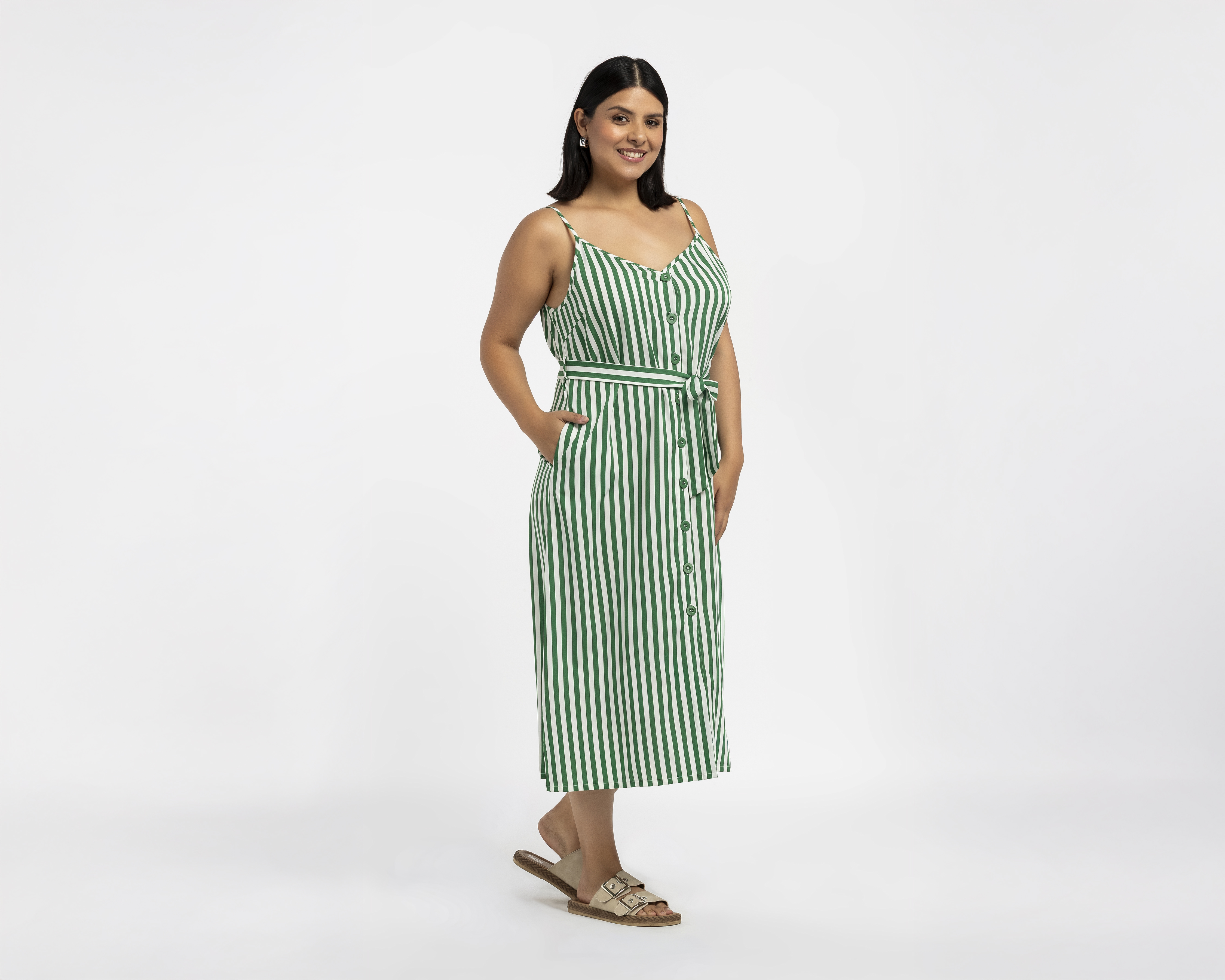 Vestido Casual 18 Forever con Cinturón para Mujer