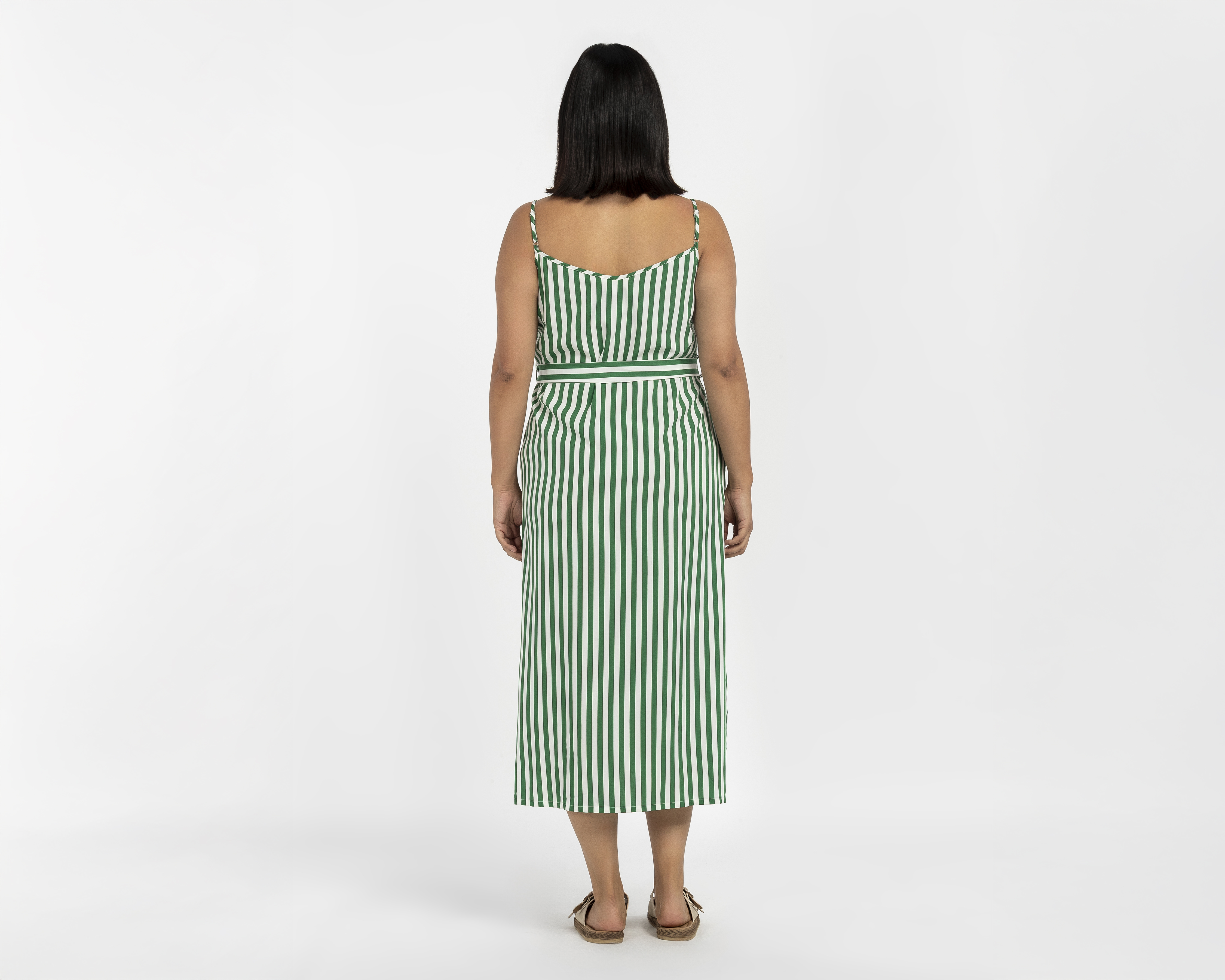 Foto 4 pulgar | Foto 3 | Vestido Casual 18 Forever con Cinturón para Mujer