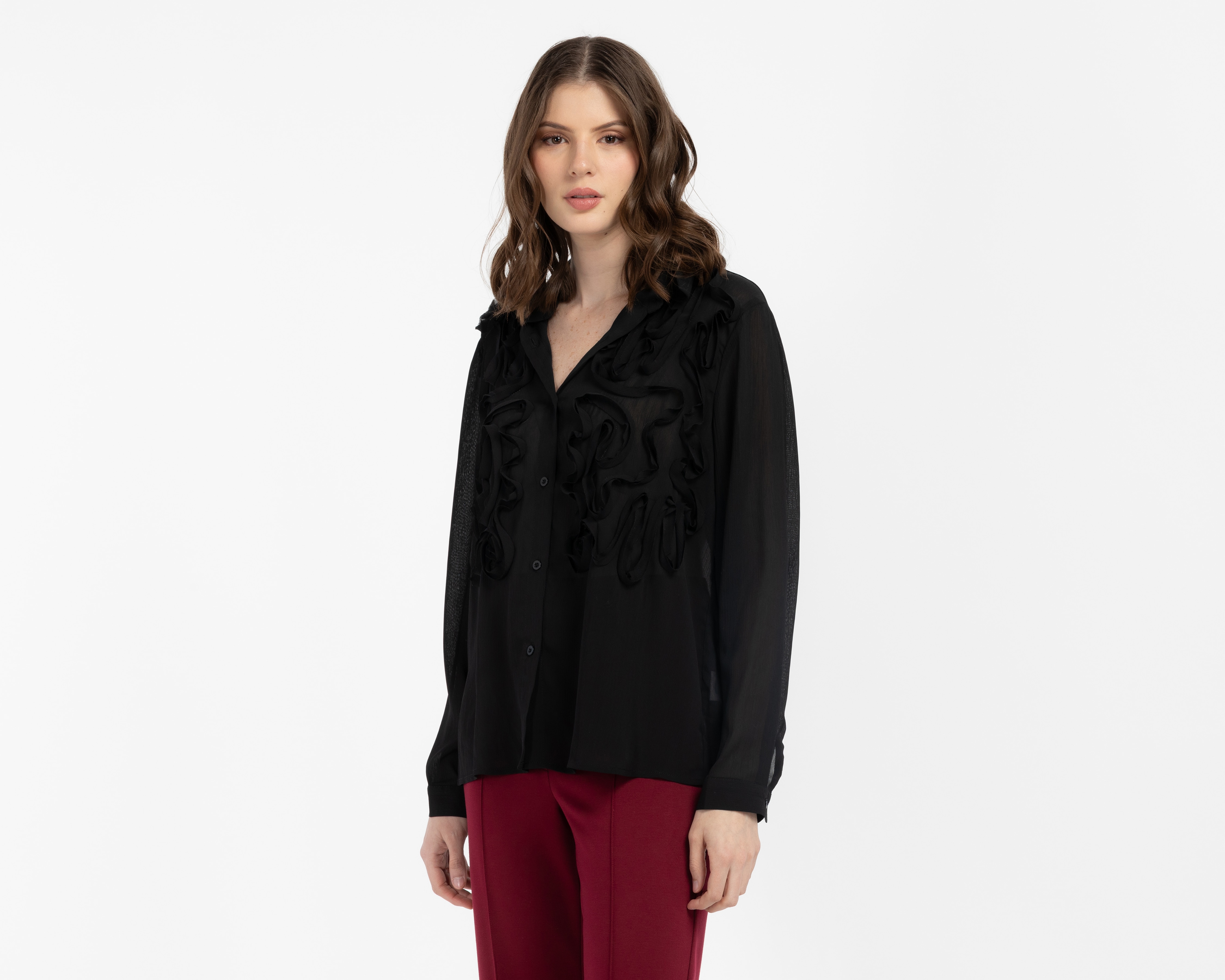 Blusa Negra Sahara para Mujer