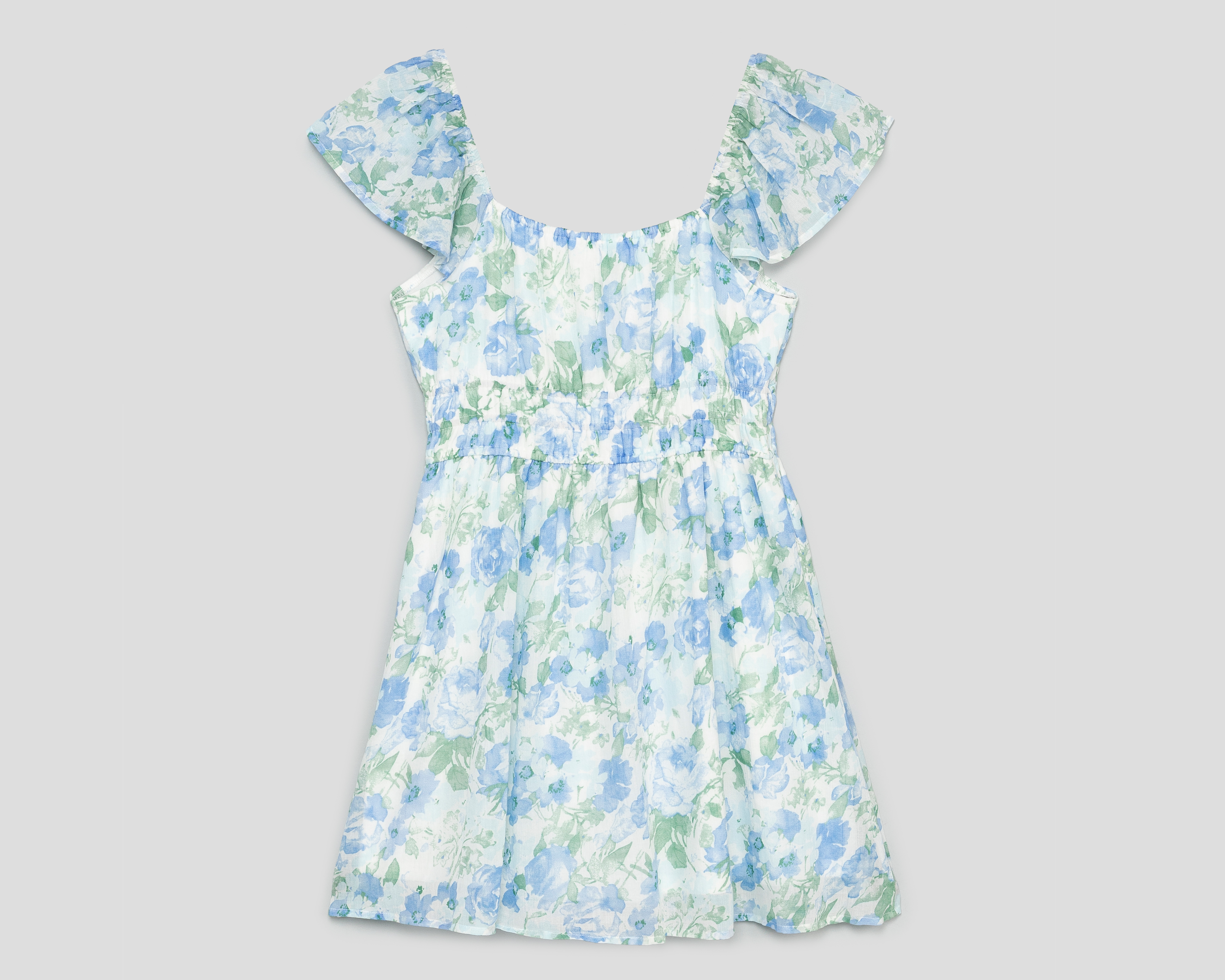 Foto 2 | Foto 2 | Vestido Casual 18 Forever Manga Corta con Olán para Mujer