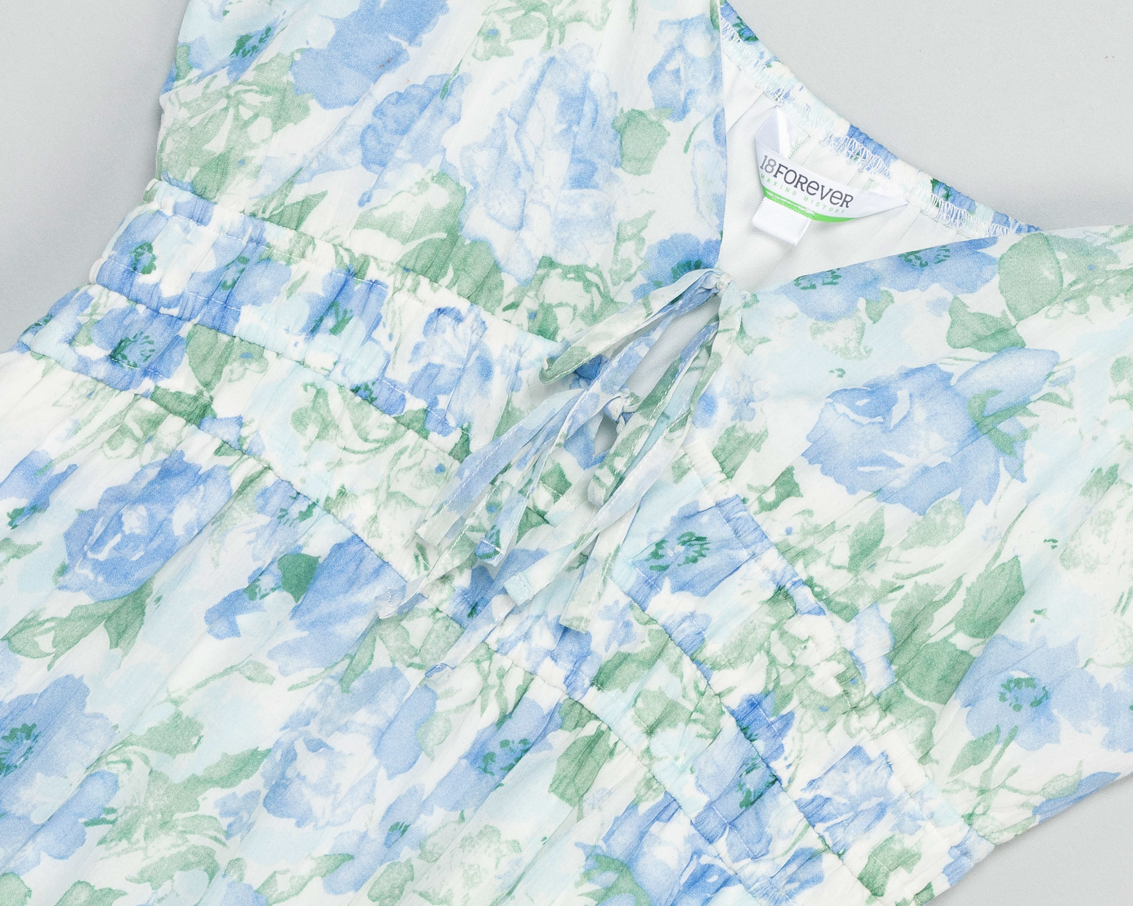 Foto 4 pulgar | Foto 3 | Vestido Casual 18 Forever Manga Corta con Olán para Mujer