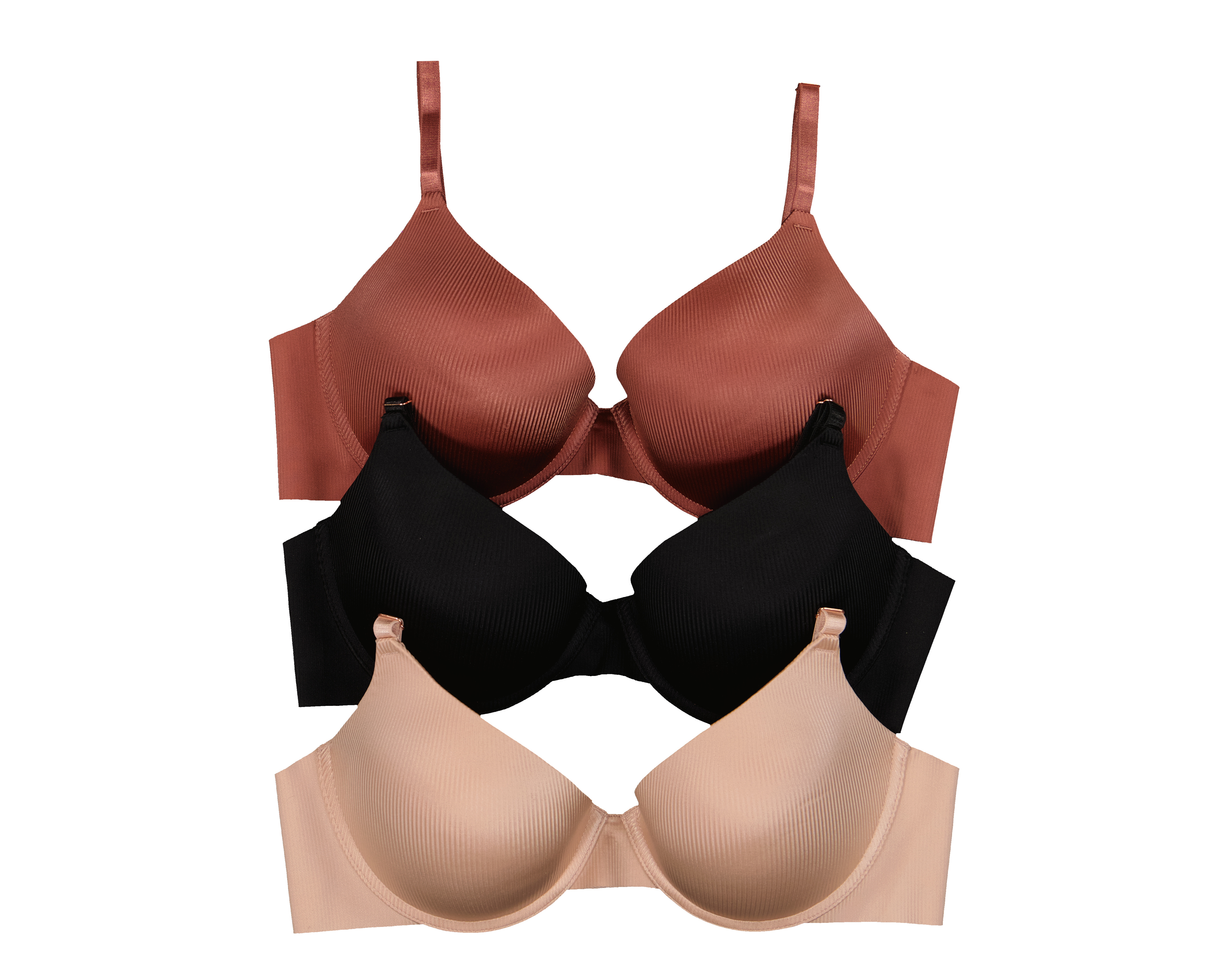 Brasier Media Copa Beauty Secret para Mujer 3 Piezas