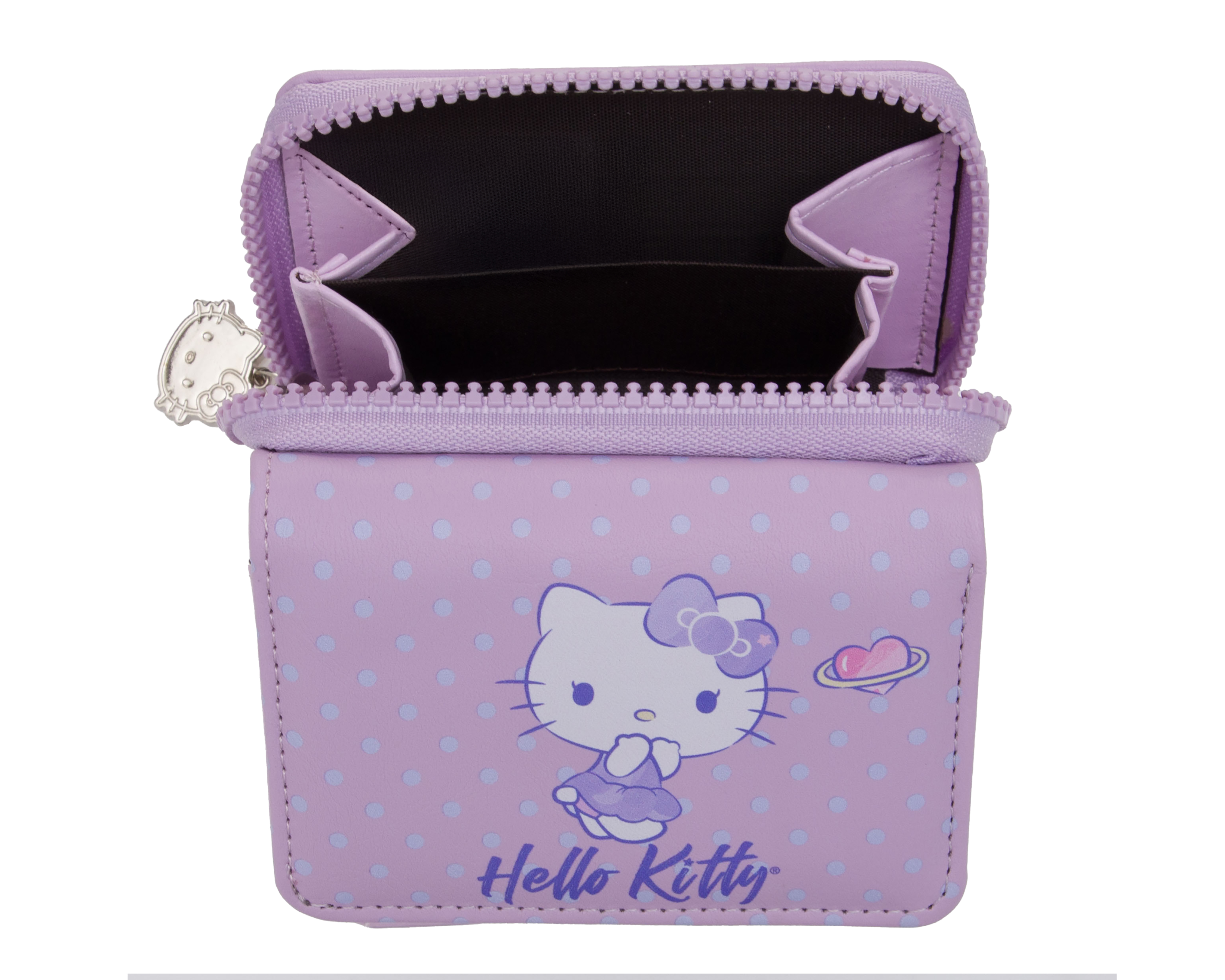 Foto 5 pulgar | Foto 4 | Cartera para Mujer Hello Kitty Lila