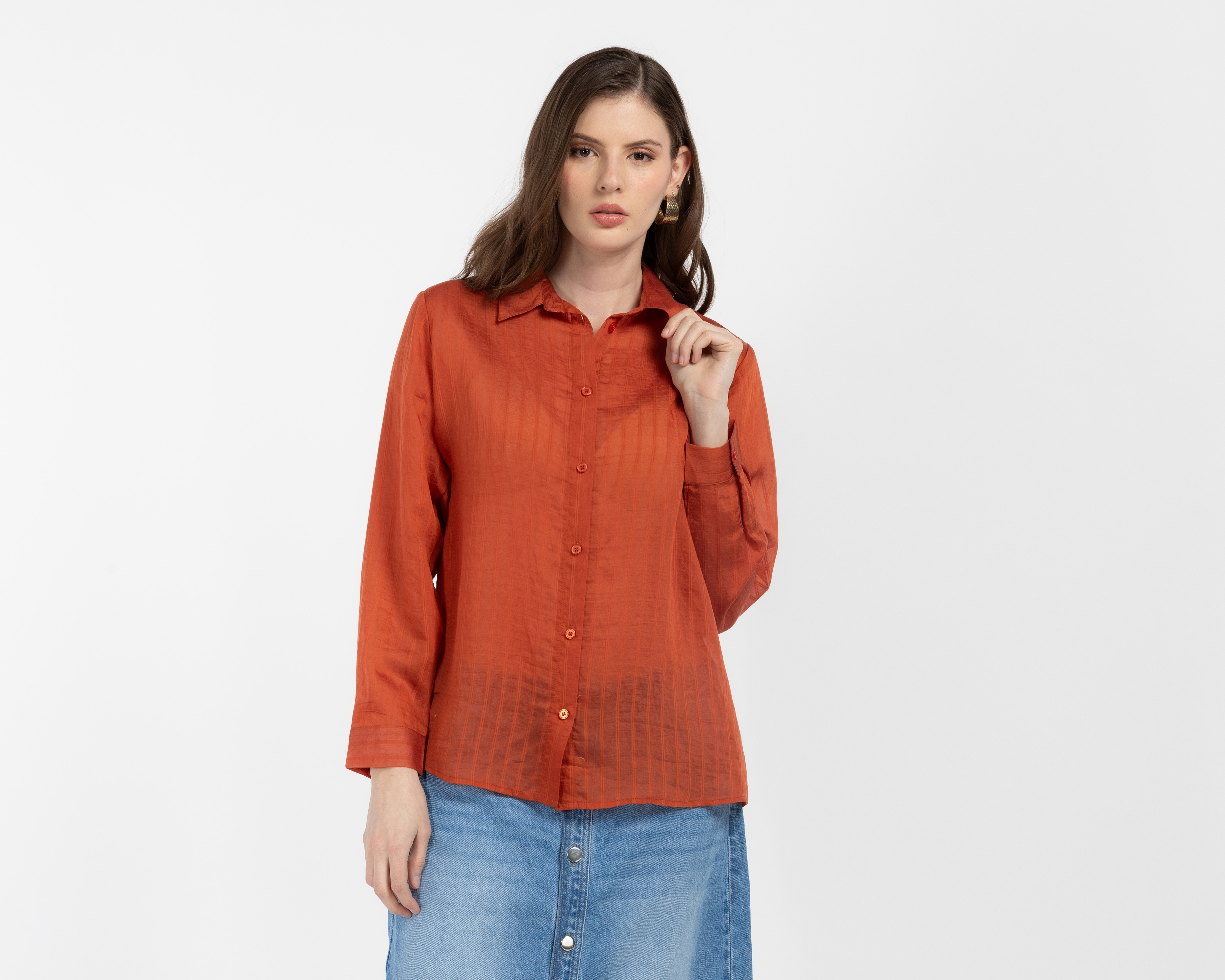 Blusa Manga Larga Sahara para Mujer