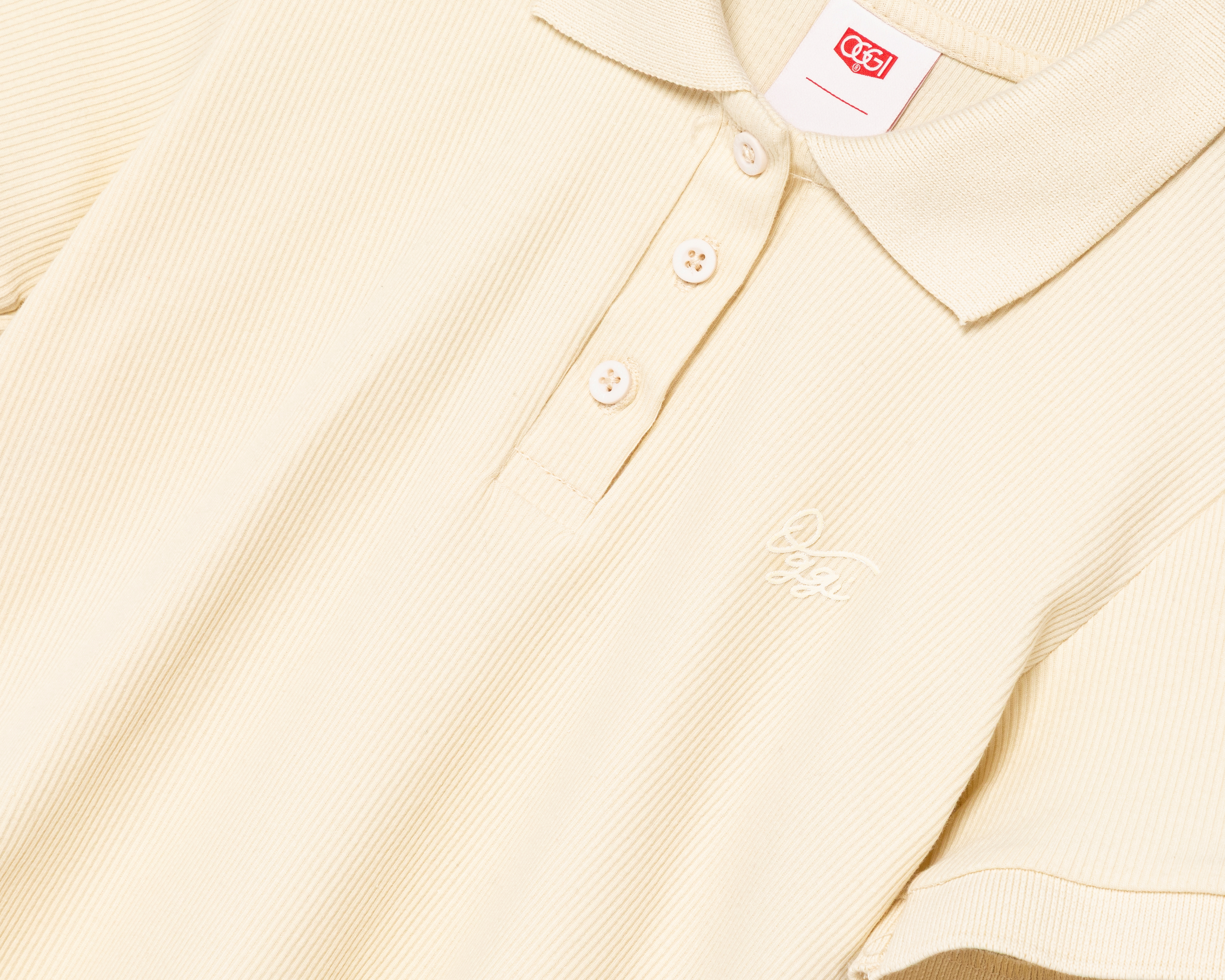 Foto 3 | Foto 3 | Playera Polo Oggi Beige para Mujer