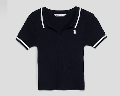 Foto 1 | Foto 1 | Playera Polo Polo Union Club Manga Corta Azul Marino para Mujer