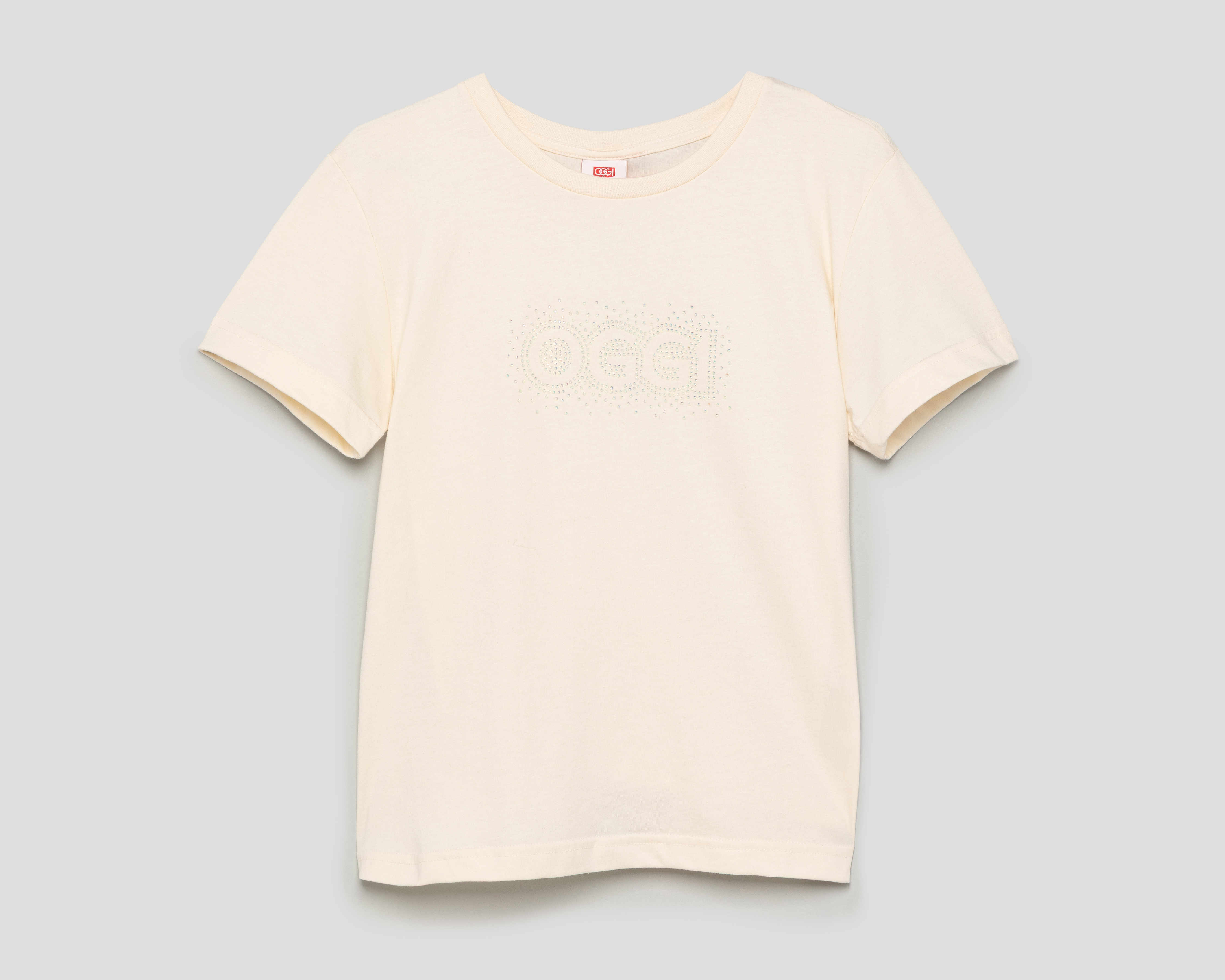 Foto 2 pulgar | Foto 1 | Playera de Cuello Redondo Oggi para Mujer