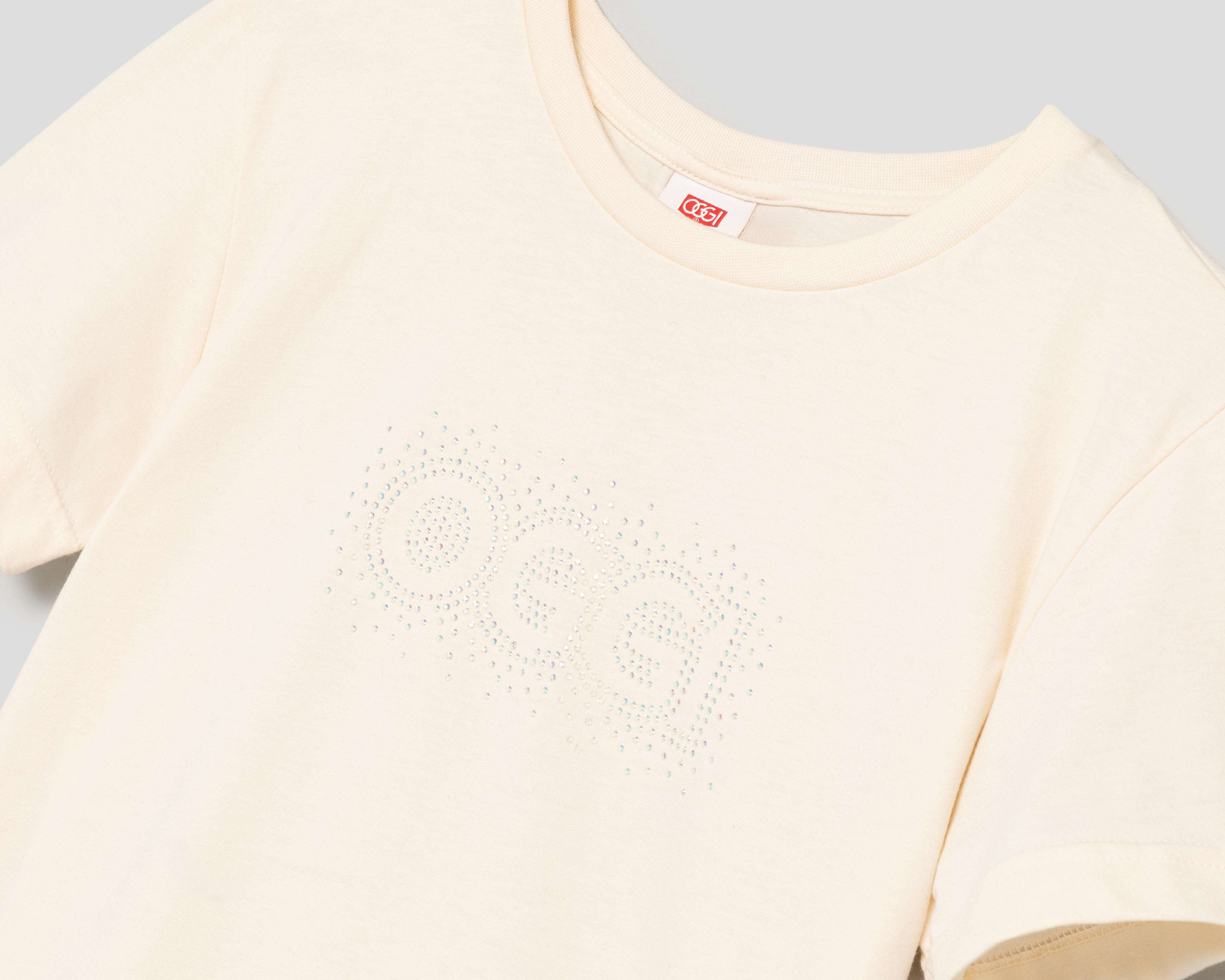 Foto 4 pulgar | Foto 3 | Playera de Cuello Redondo Oggi para Mujer