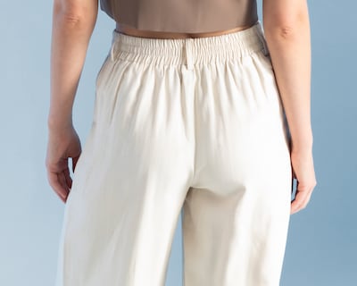 Foto 5 | Foto 5 | Pantalón de Vestir Jennifer Lopez Beige para Mujer