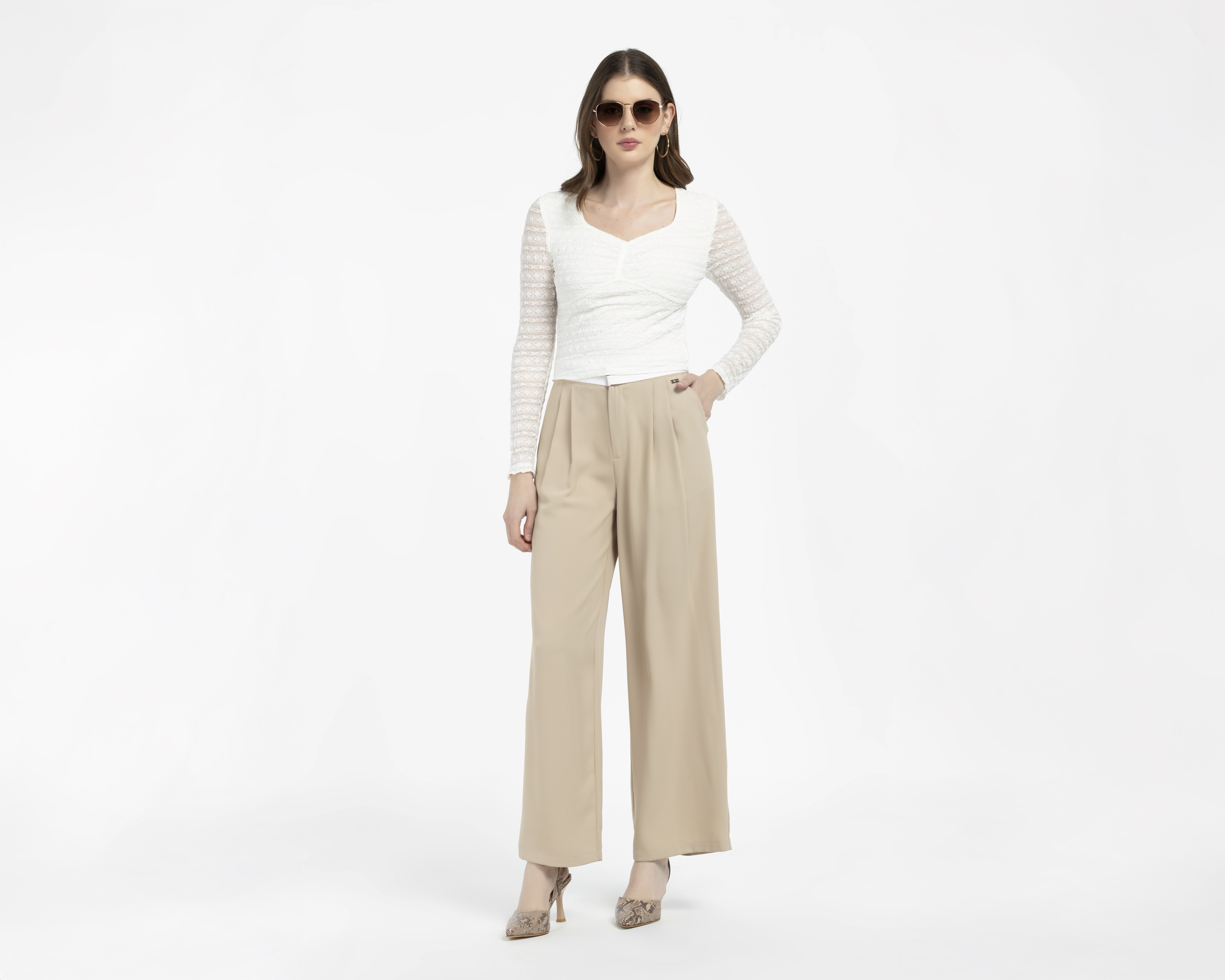 Foto 2 | Foto 2 | Playera Blanca Bebe para Mujer