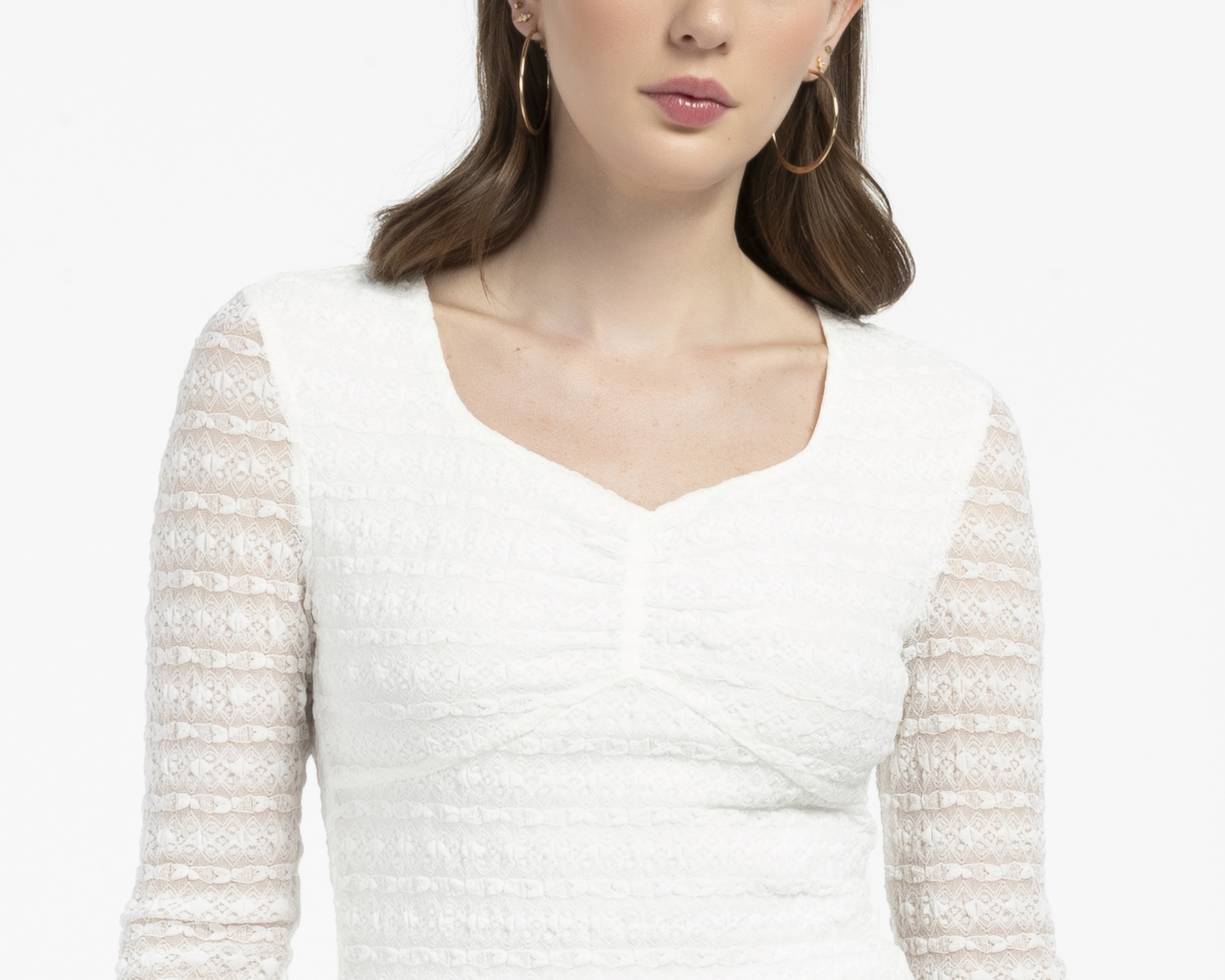 Foto 4 | Foto 4 | Playera Blanca Bebe para Mujer