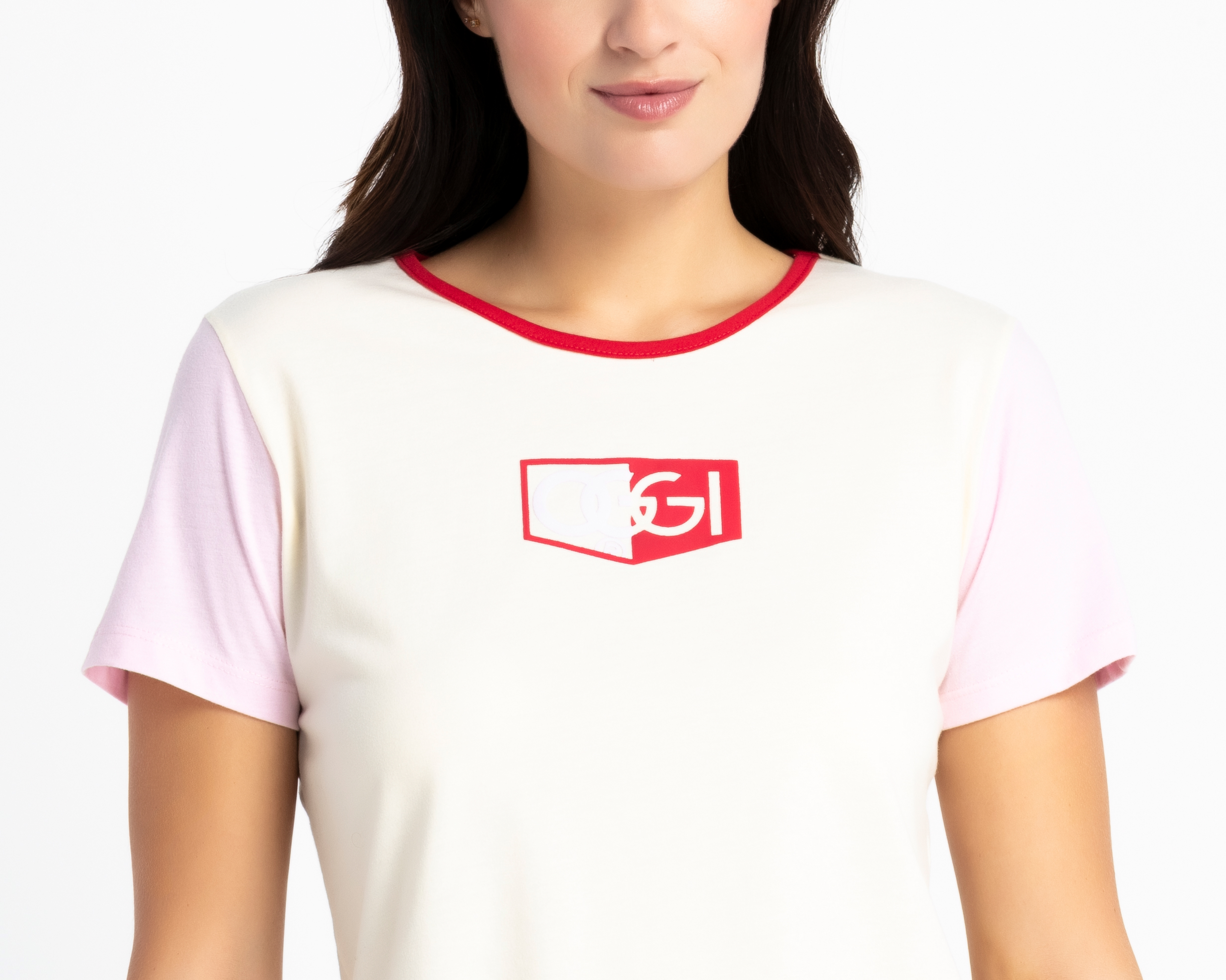 Foto 4 | Foto 4 | Playera de Cuello Redondo Oggi para Mujer