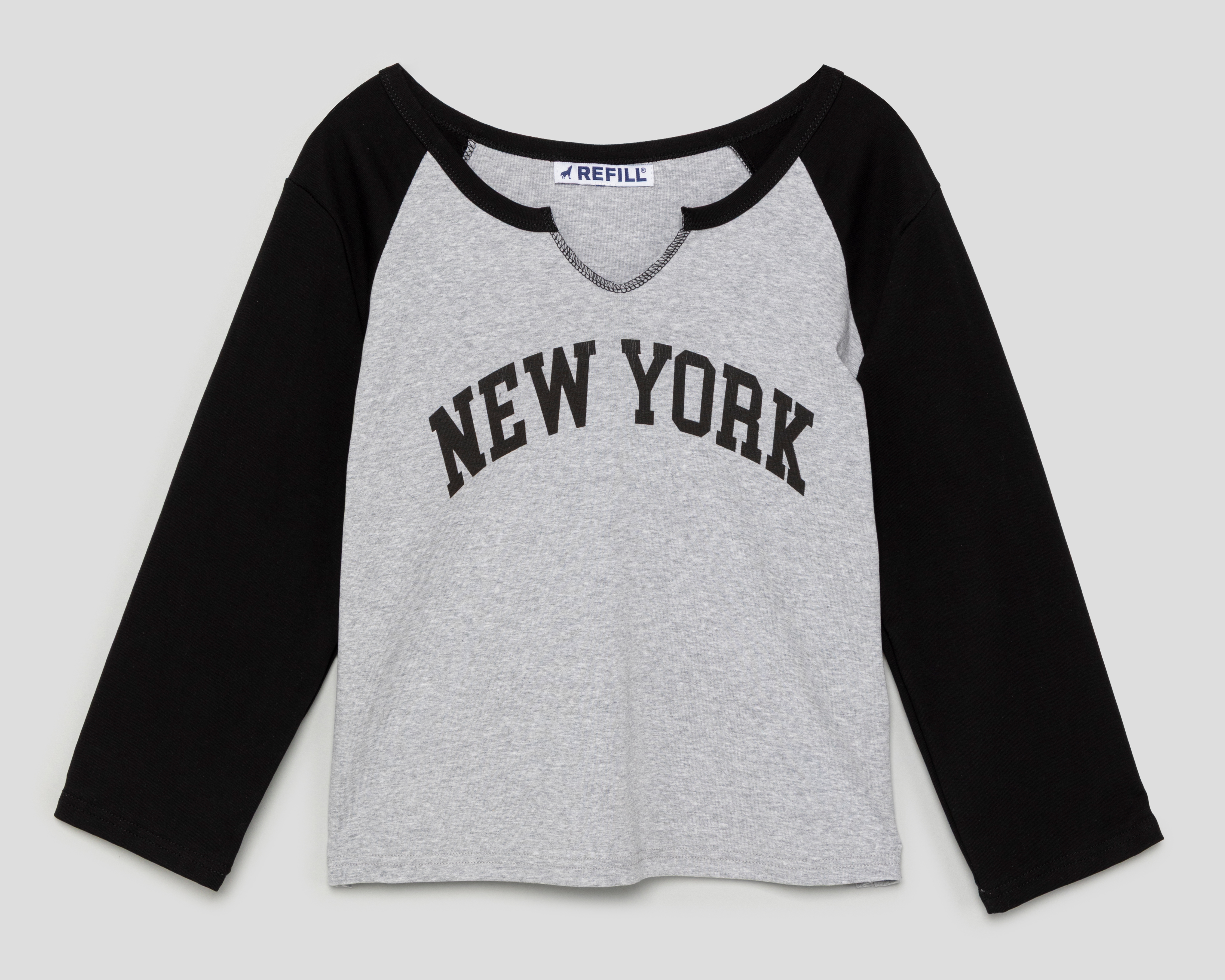 Foto 1 | Foto 1 | Playera de Manga Larga Refill para Mujer