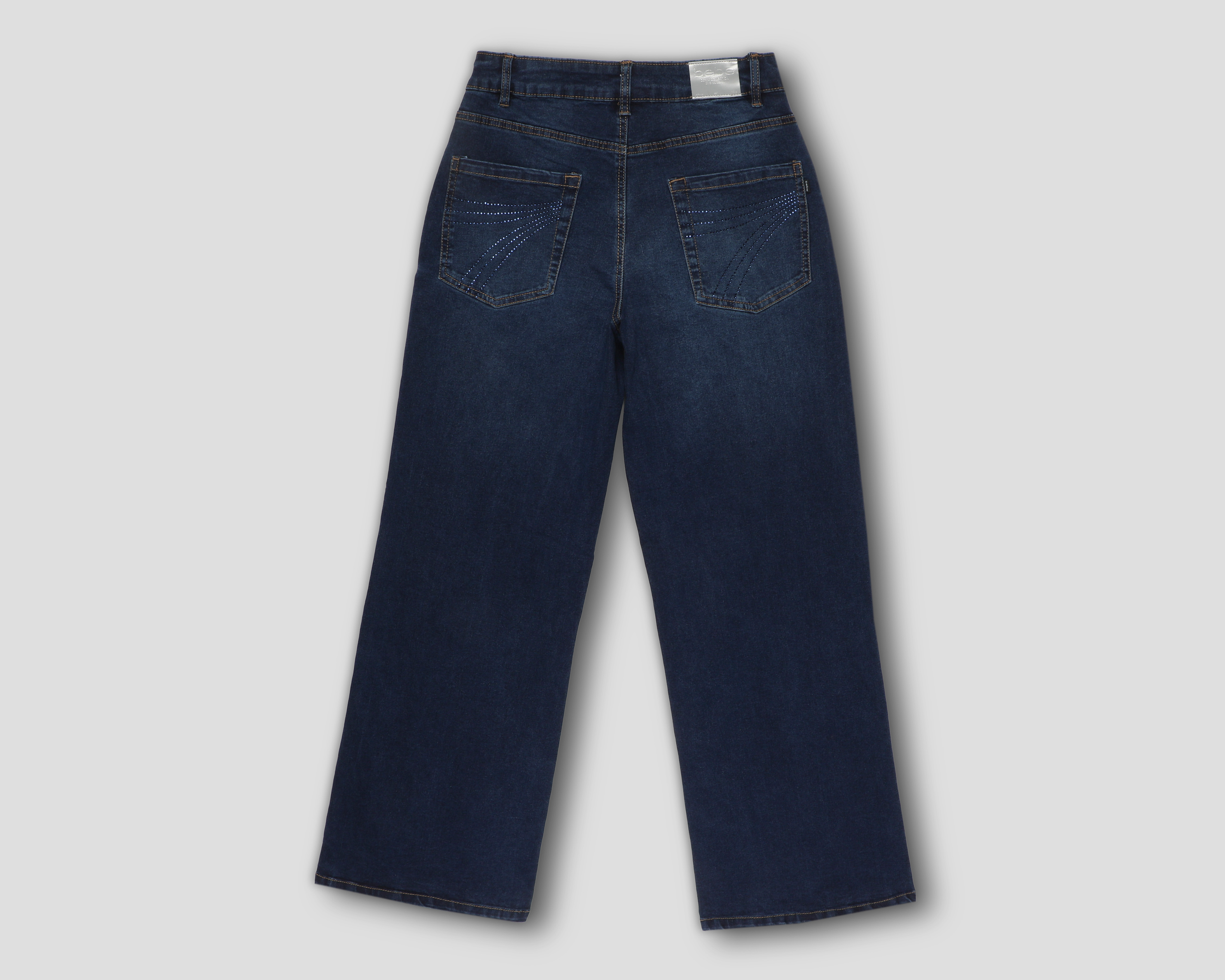 Foto 3 pulgar | Foto 2 | Jeans Wide Leg Bebe para Mujer