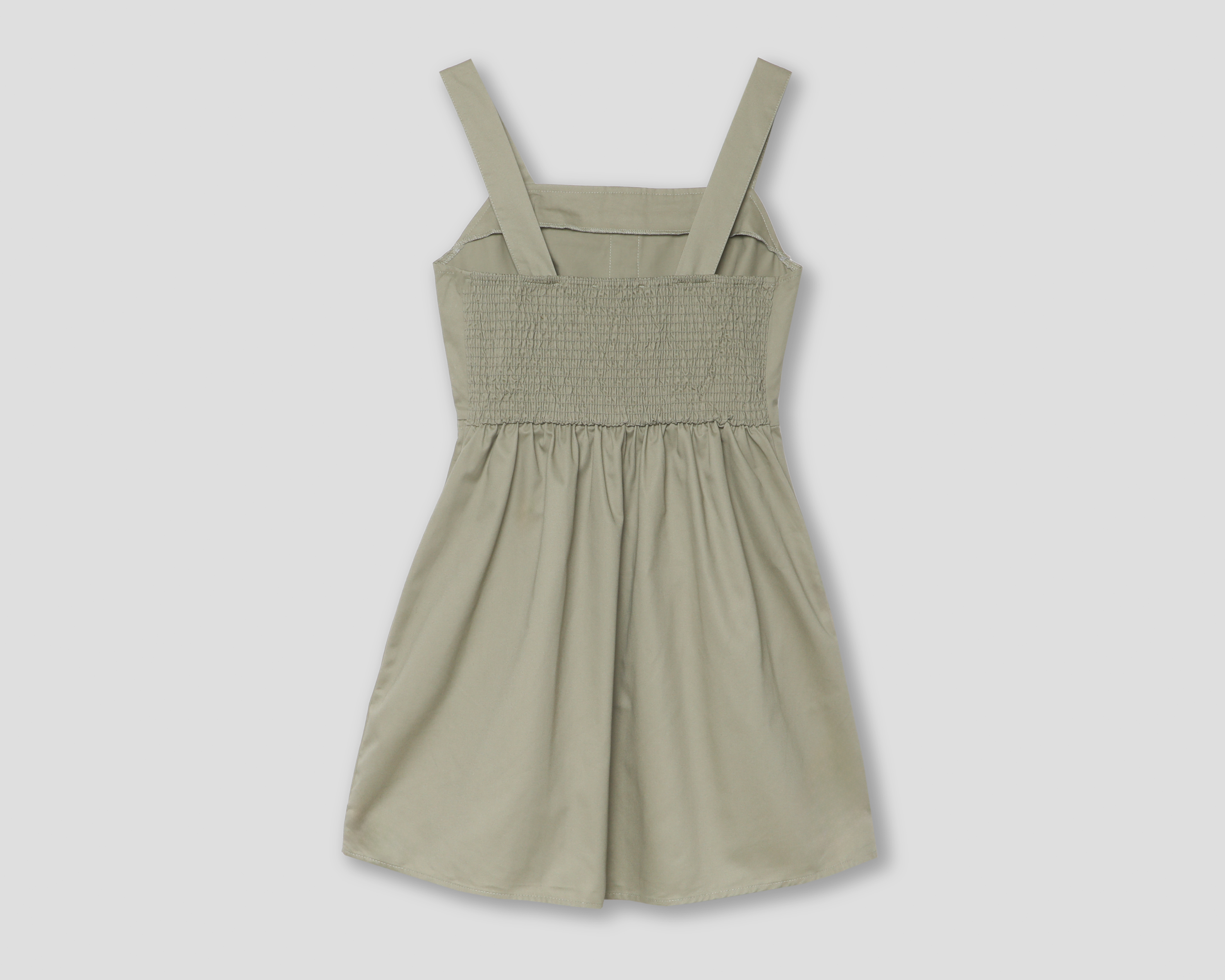 Foto 2 | Foto 2 | Vestido Casual Refill Verde Olivo para Mujer