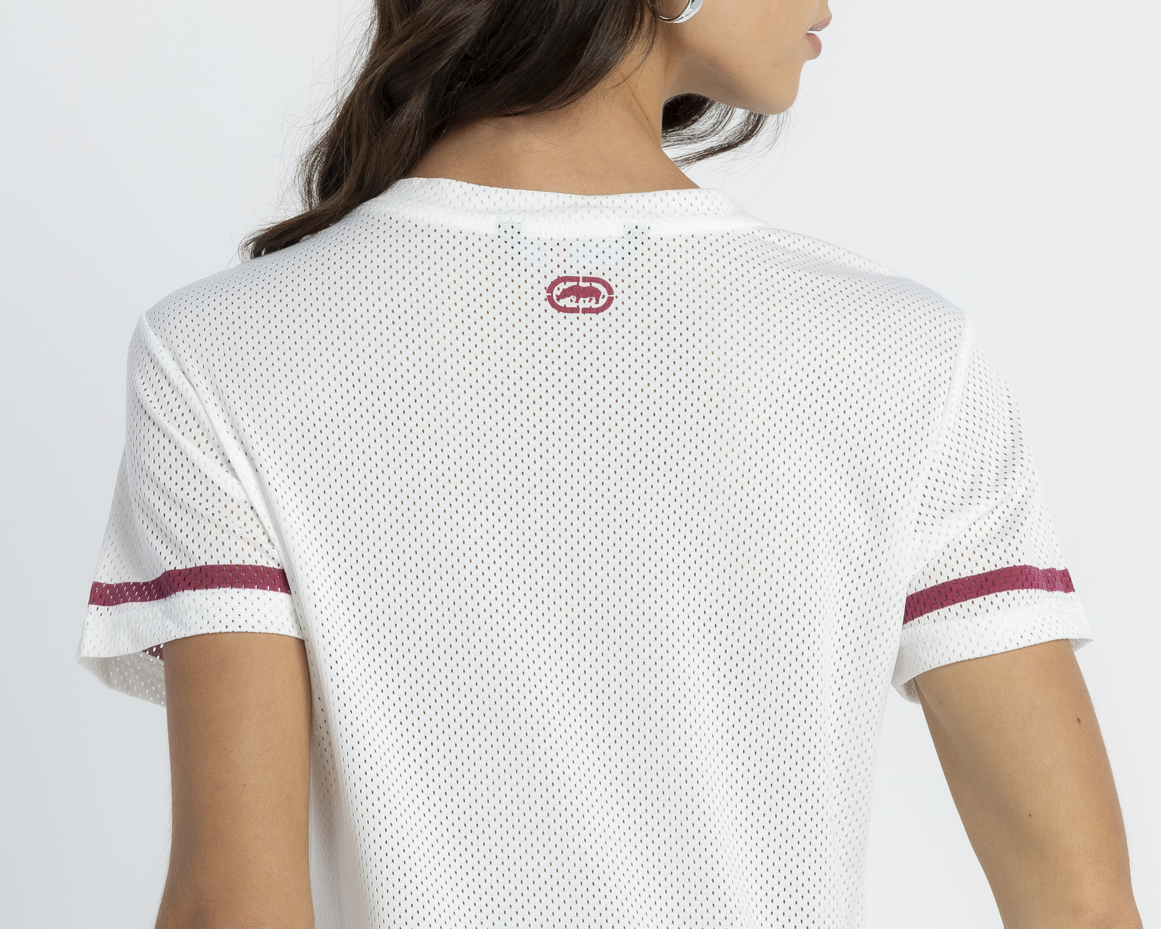 Foto 6 pulgar | Foto 5 | Playera Blanca Ecko Red para Mujer