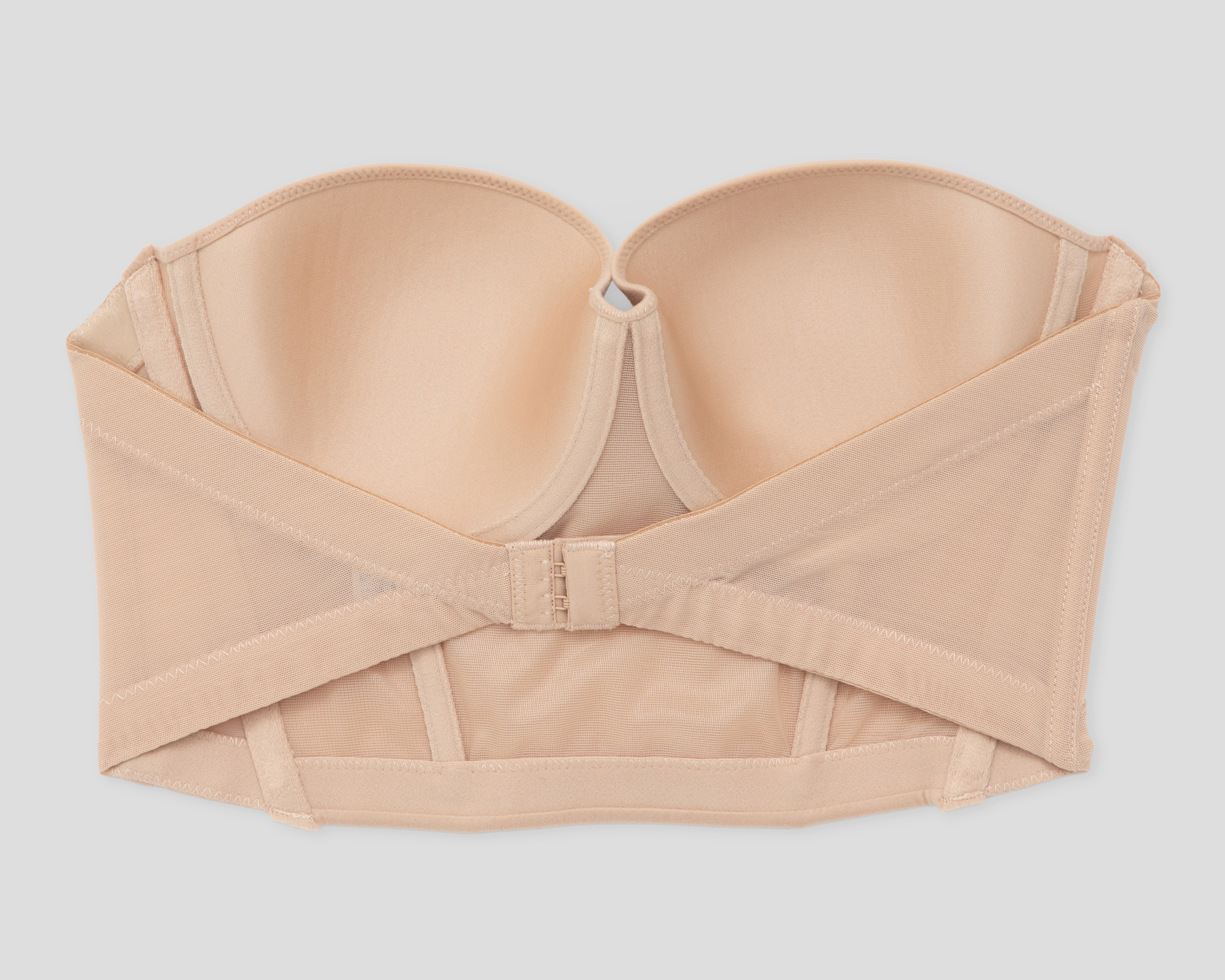 Foto 3 pulgar | Foto 2 | Brasier Media Copa Strapless Beauty Secret