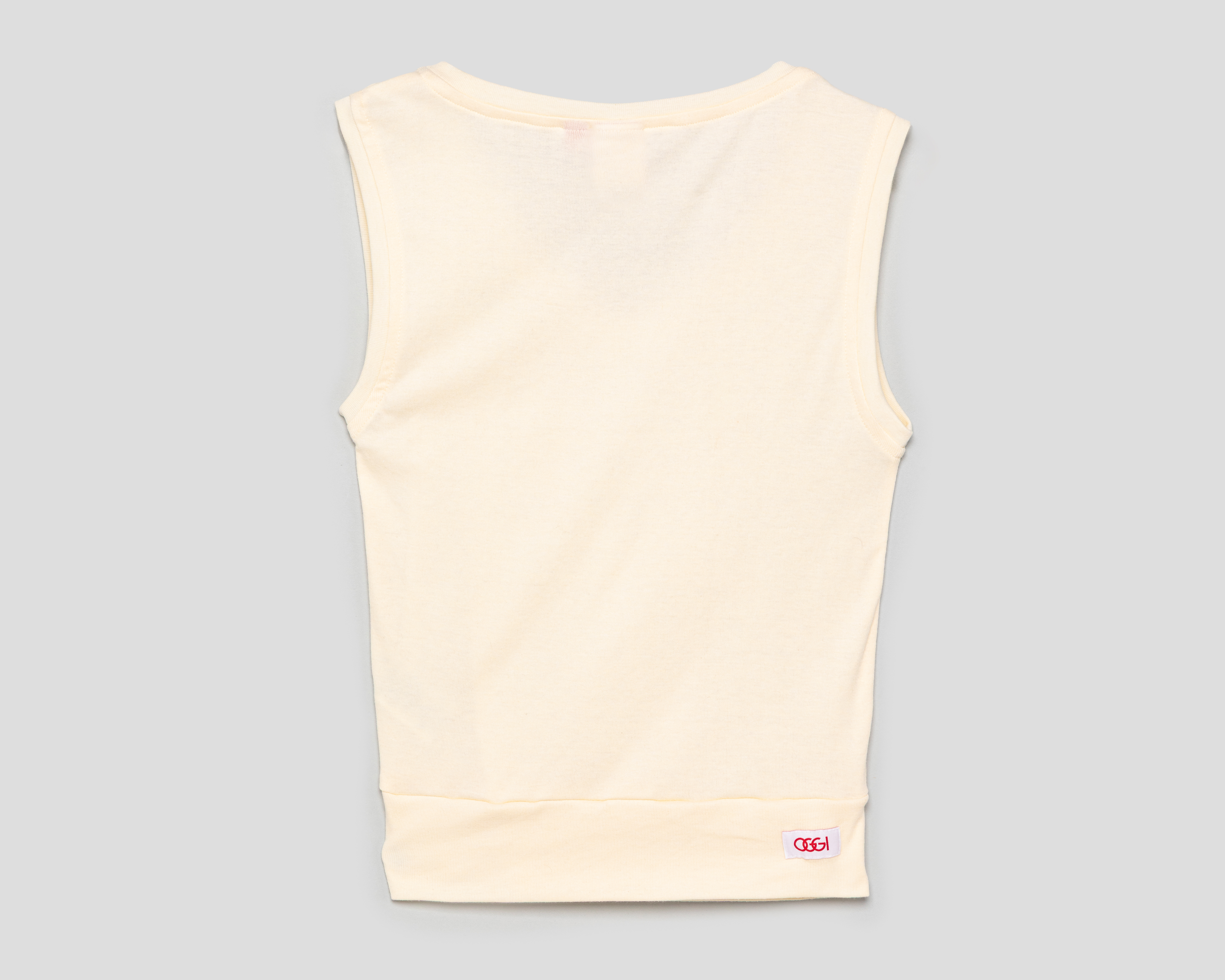 Foto 3 pulgar | Foto 2 | Playera sin Manga Oggi para Mujer