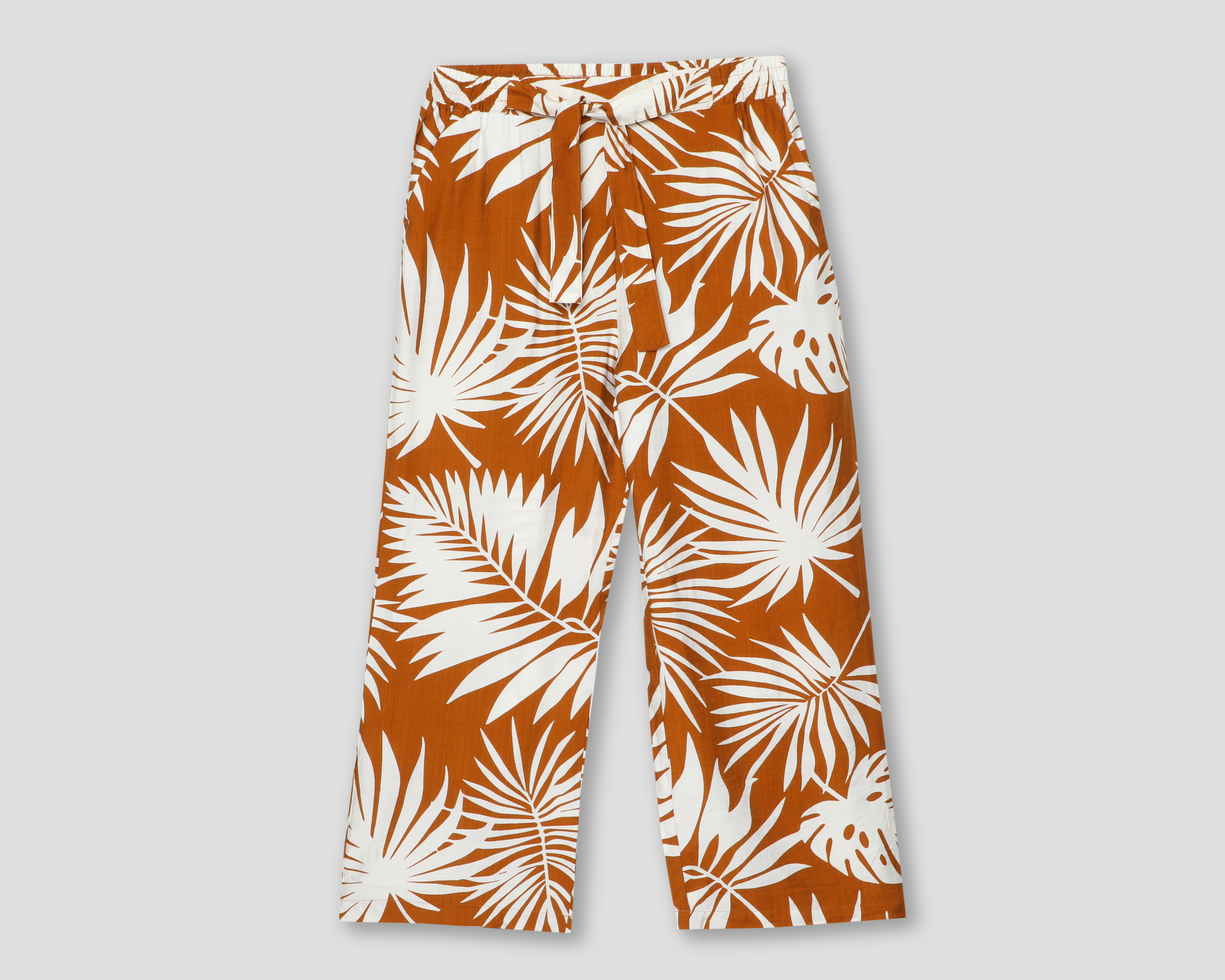 Pantalón Ancho Lady Sun Anaranjado para Mujer