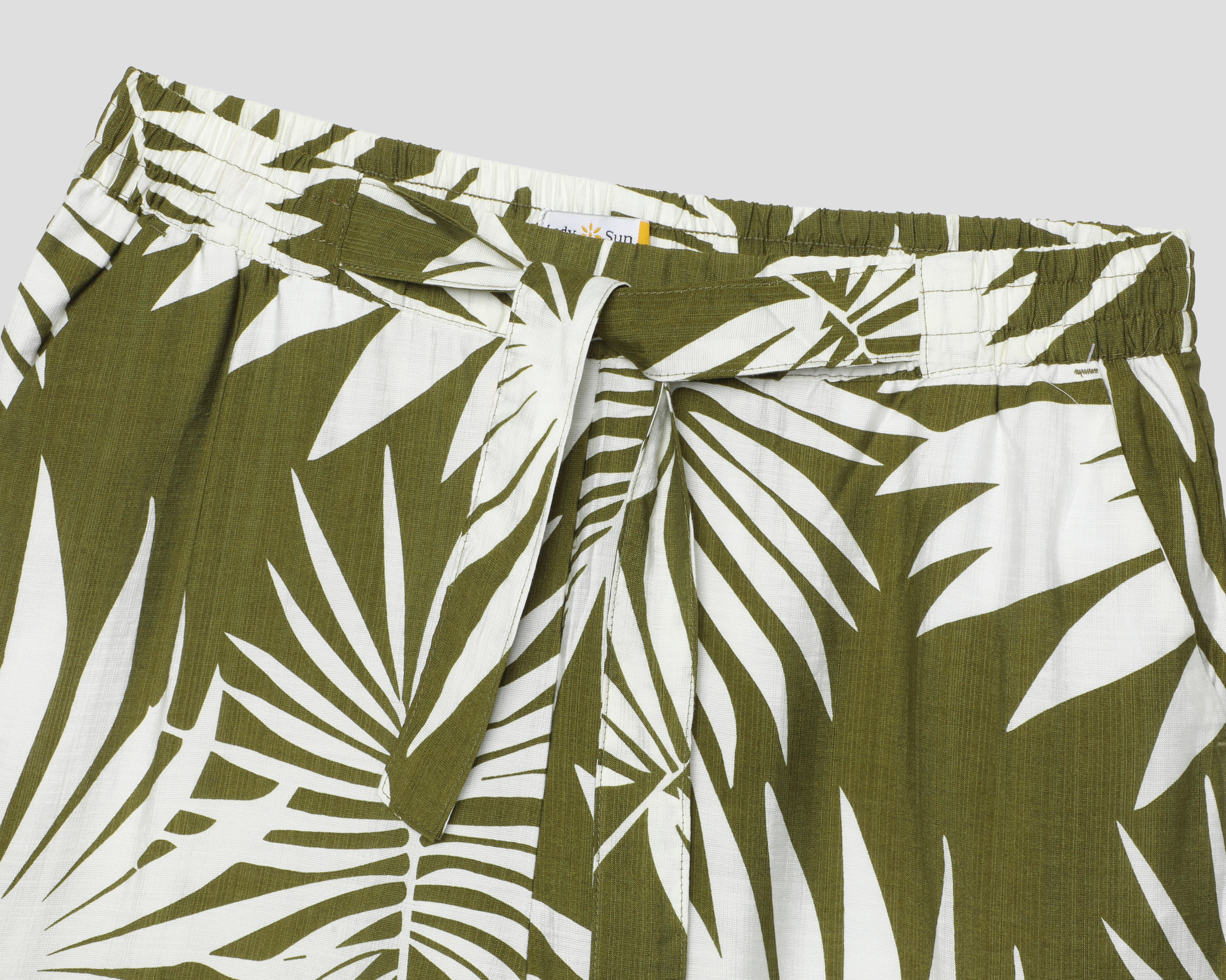 Foto 4 pulgar | Foto 3 | Pantalón Ancho Lady Sun Verde para Mujer