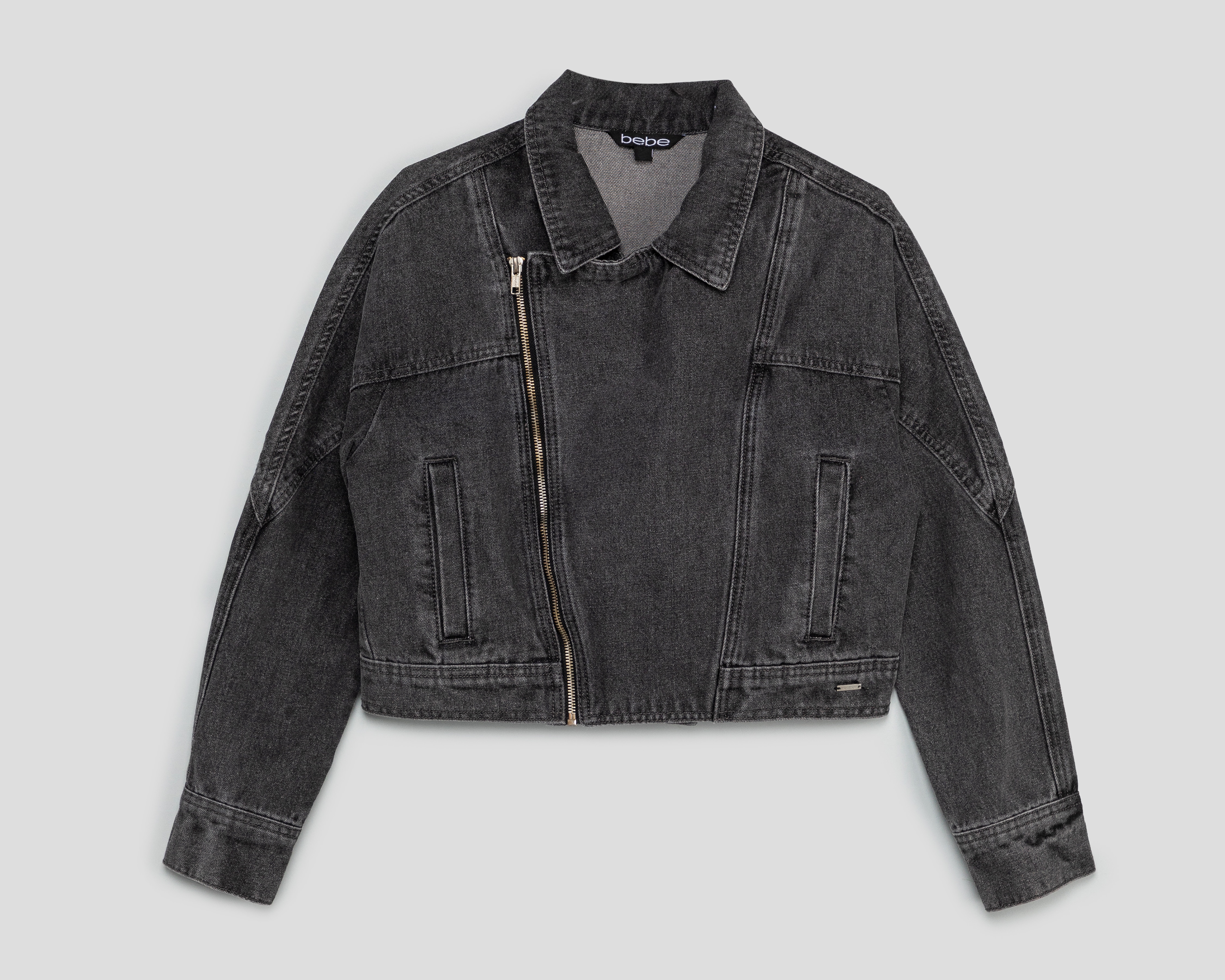 Chamarra Gris Bebe para Mujer