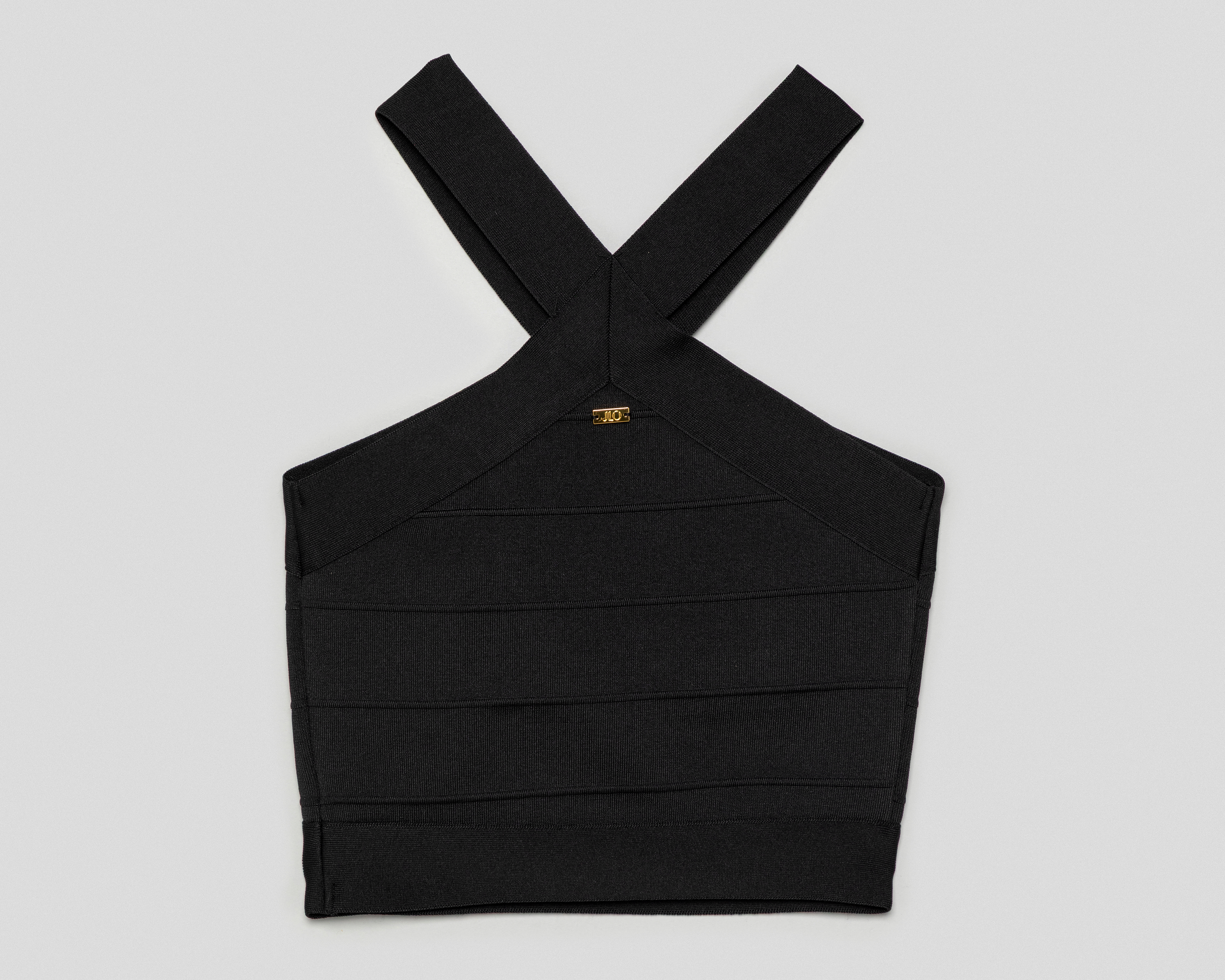 Foto 3 pulgar | Foto 2 | Playera Negra Jennifer Lopez para Mujer