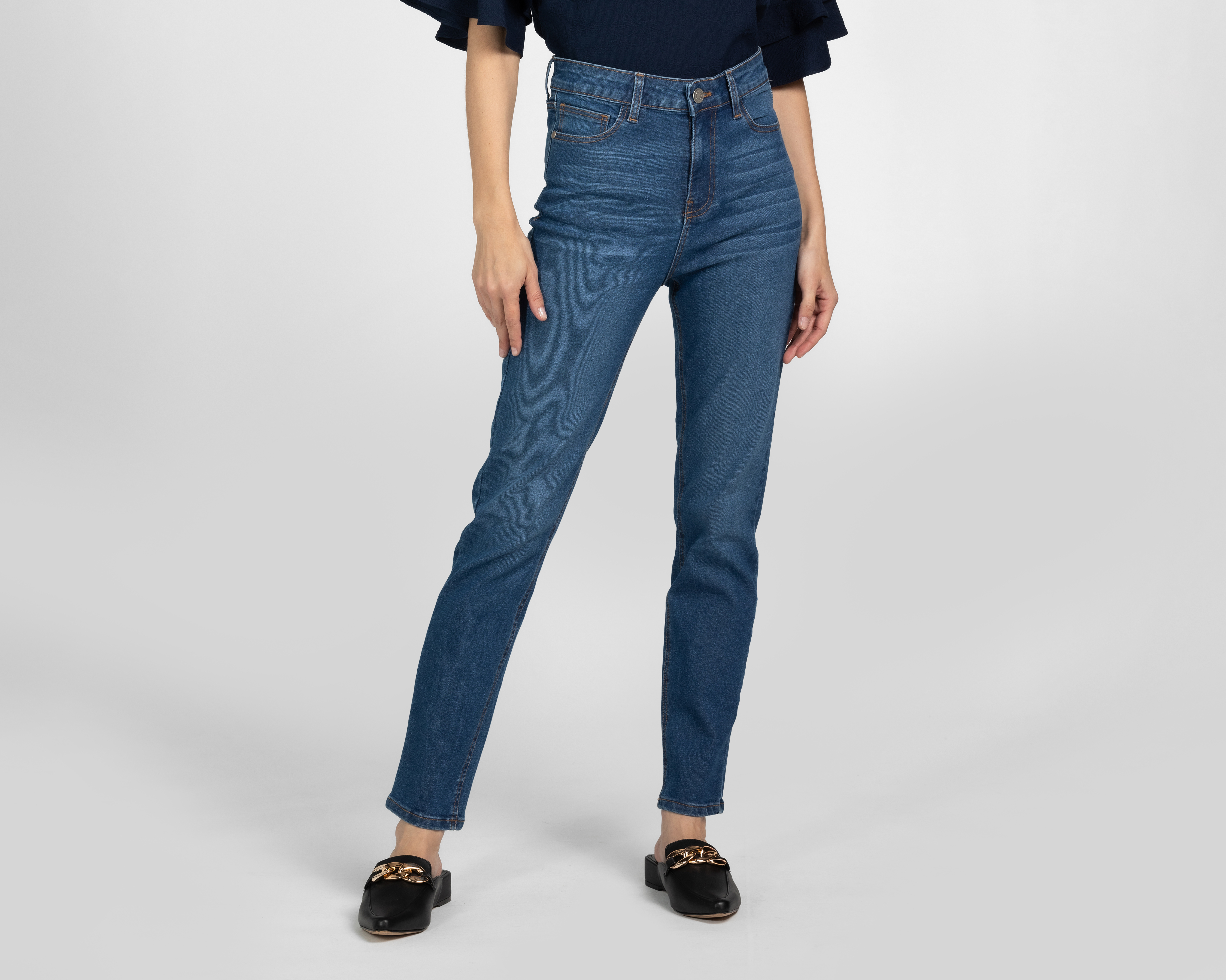 Jeans Slim Lucky Star para Mujer