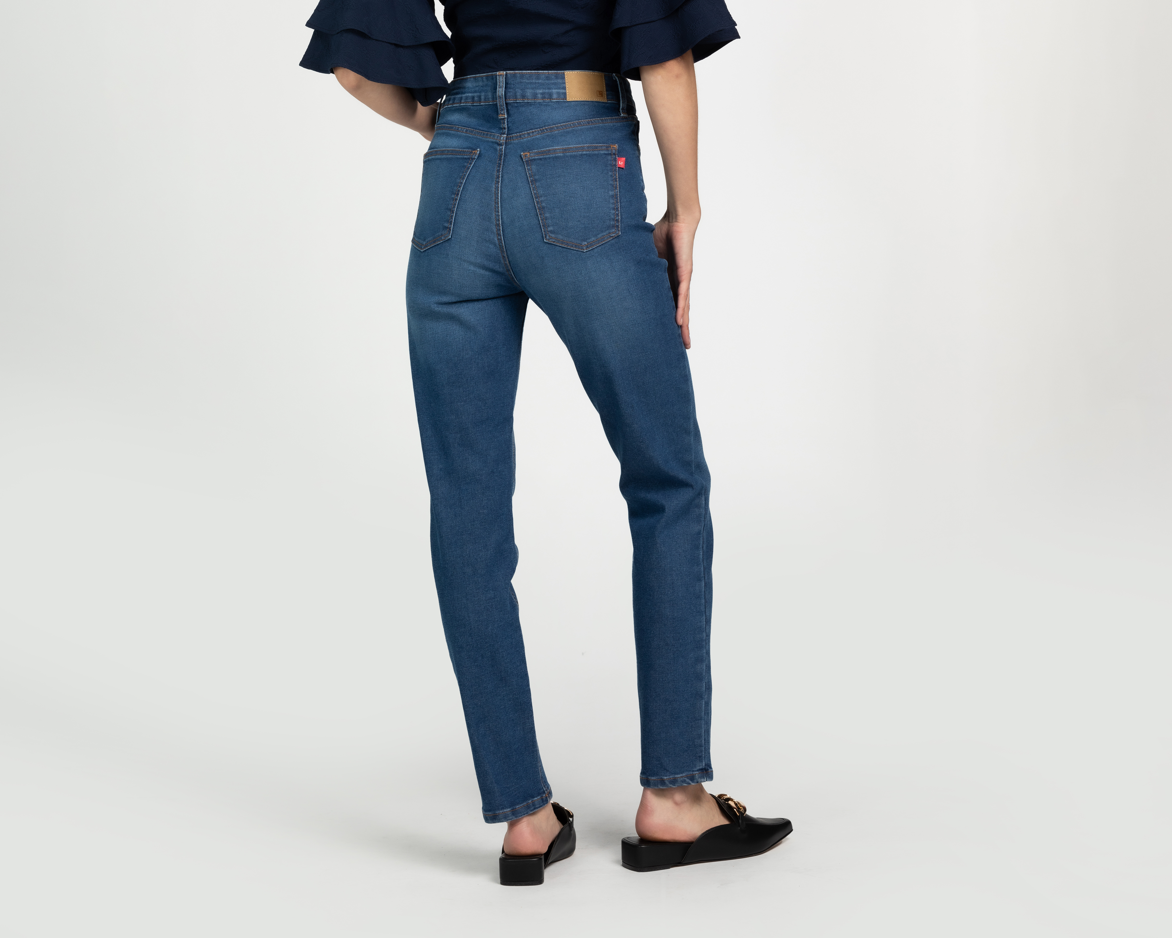 Foto 4 pulgar | Foto 3 | Jeans Slim Lucky Star para Mujer