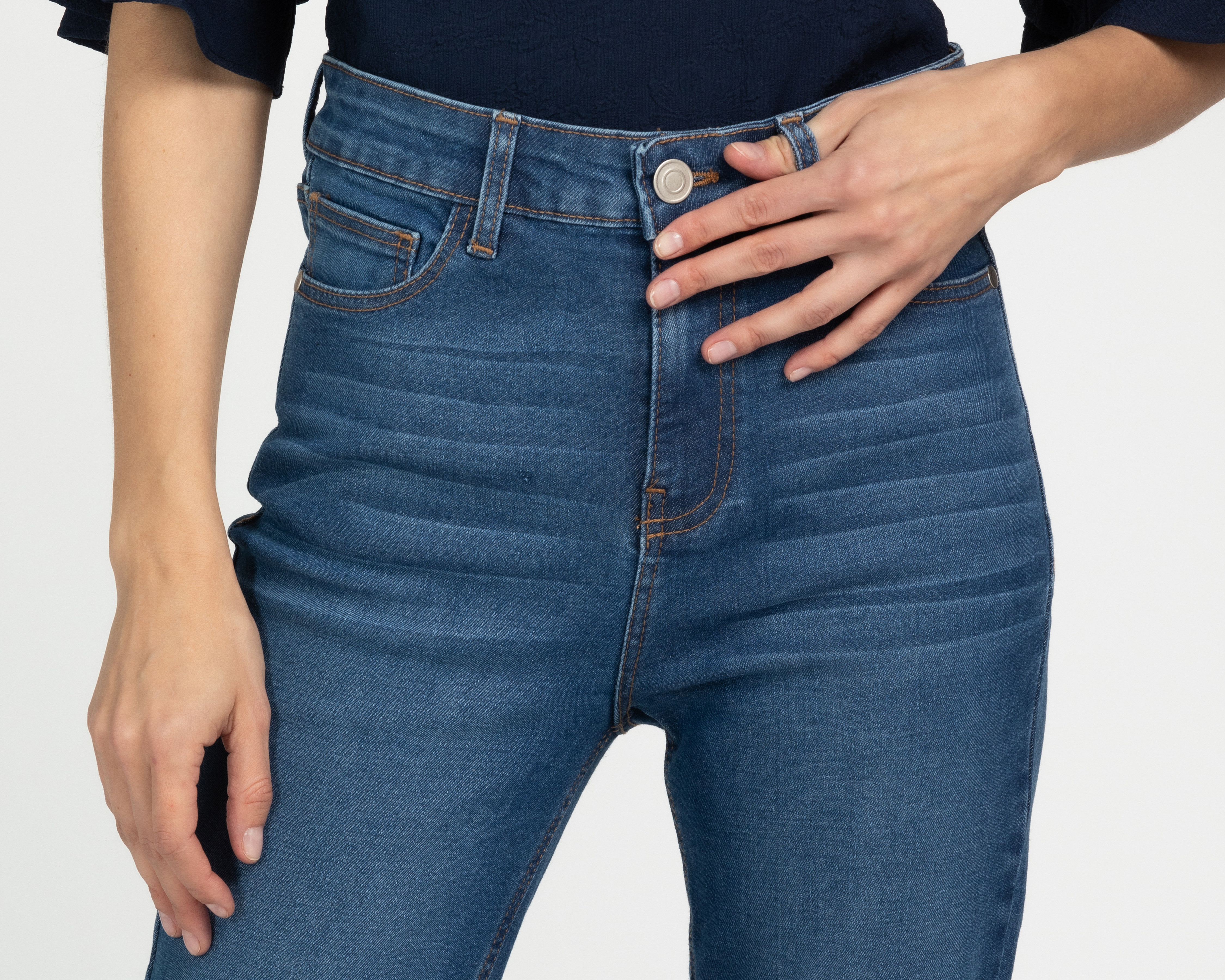 Foto 5 pulgar | Foto 4 | Jeans Slim Lucky Star para Mujer