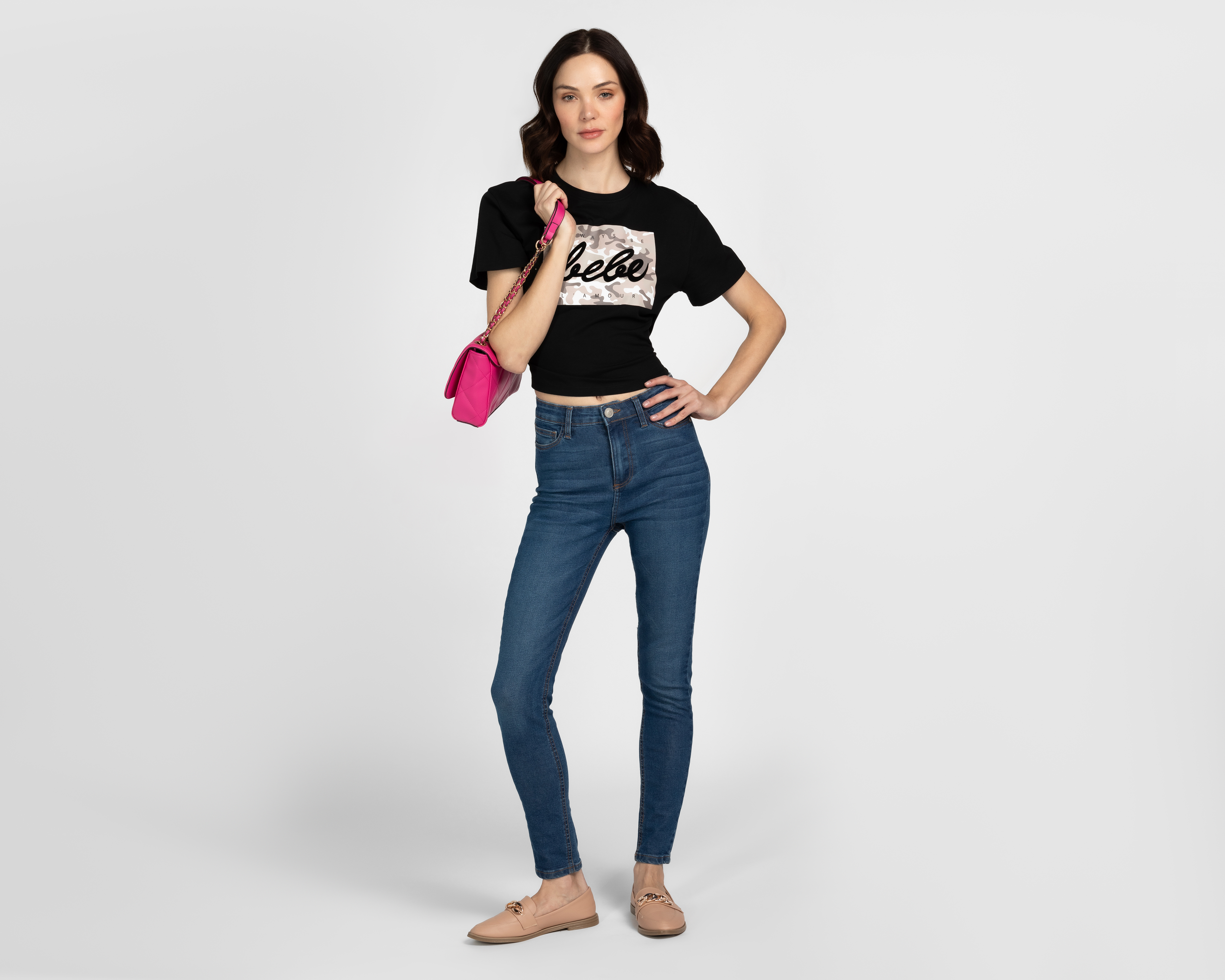 Foto 3 pulgar | Foto 2 | Jeans Skinny Lucky Star para Mujer