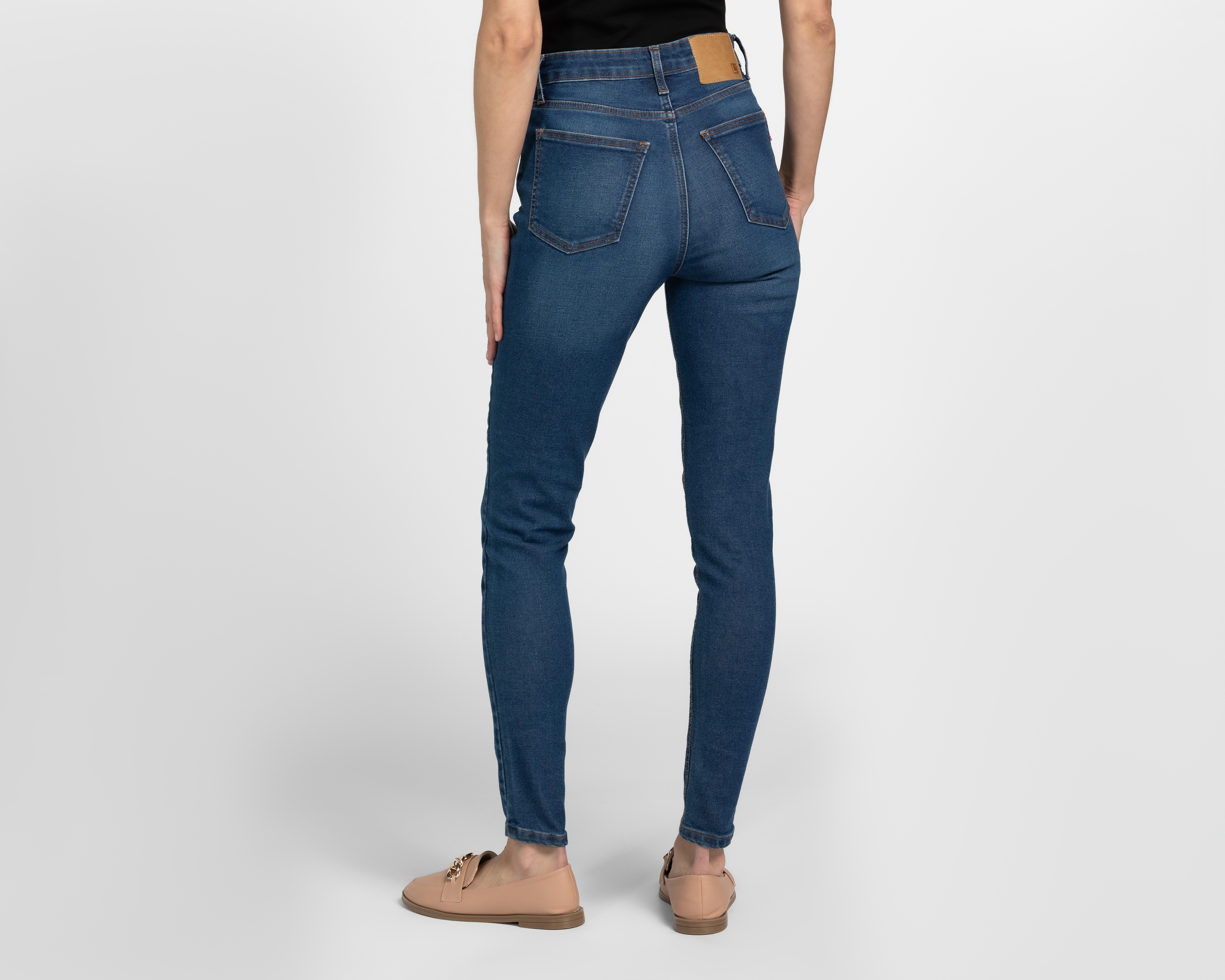 Foto 4 pulgar | Foto 3 | Jeans Skinny Lucky Star para Mujer