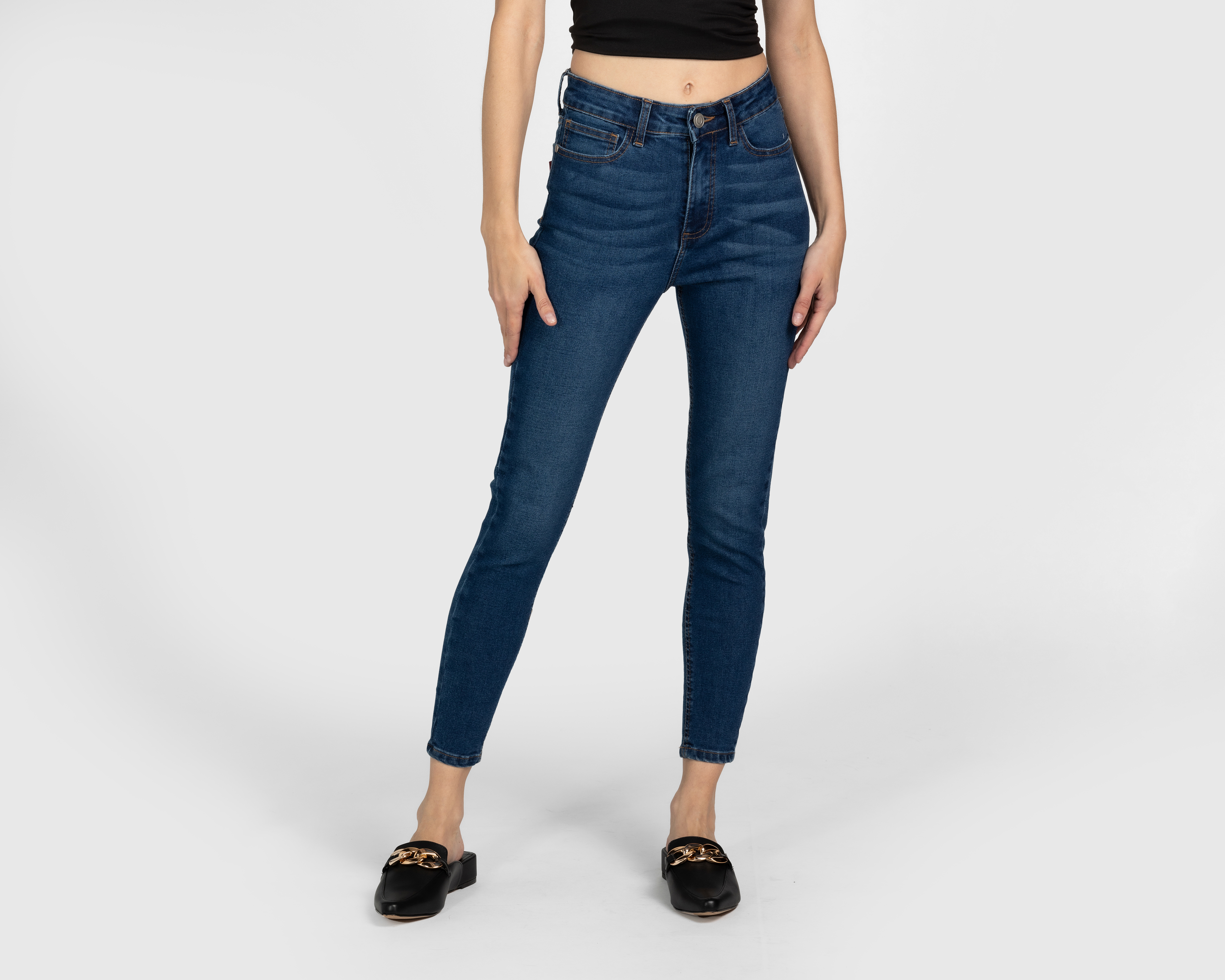 Foto 2 pulgar | Foto 1 | Jeans Skinny Lucky Star para Mujer