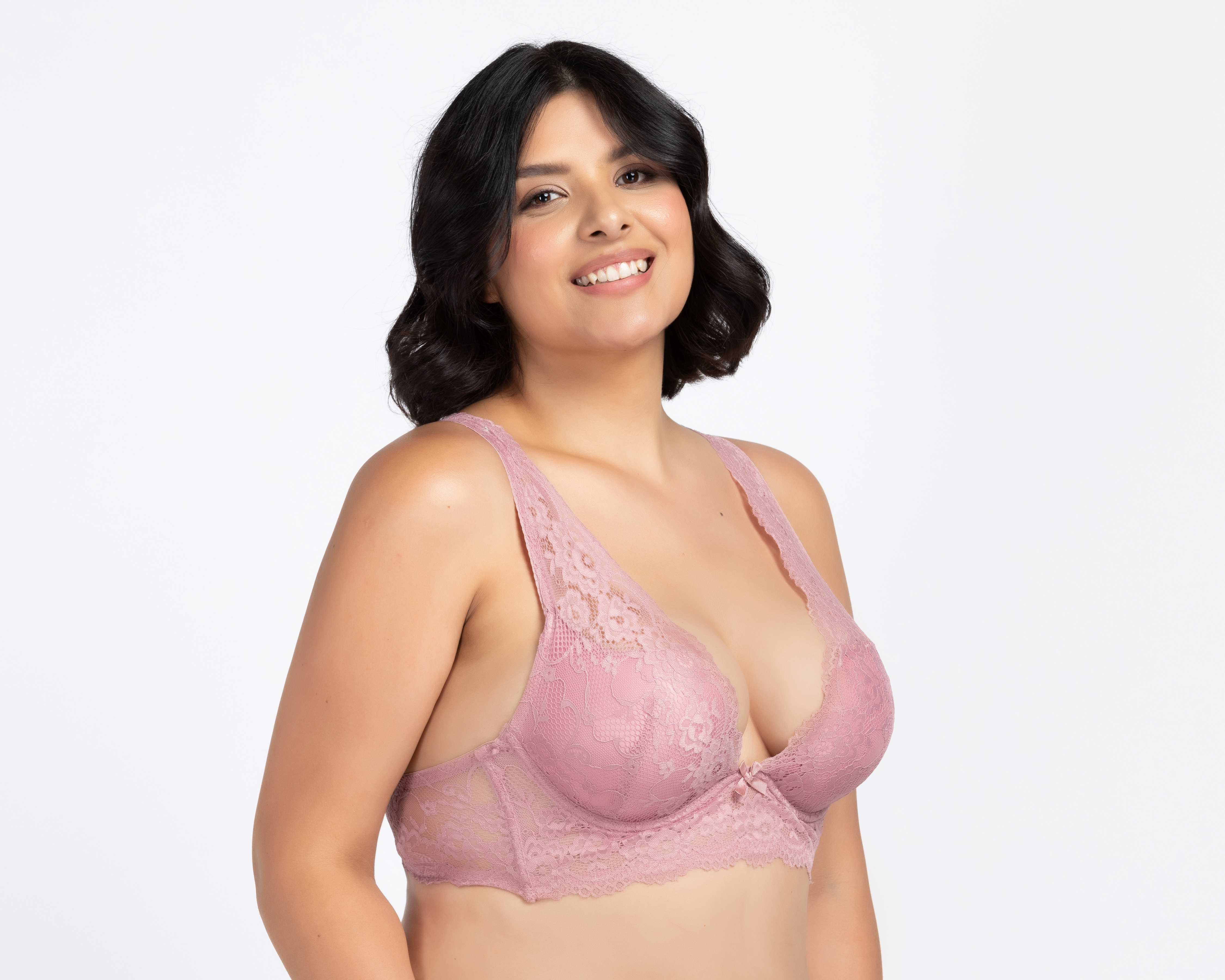 Foto 4 pulgar | Foto 3 | Coordinado de Encaje Eva Tu Estilo Íntimo Copa Completa 2 Pack